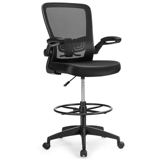 Ergonomic_High_Back_Mesh_Drafting_Office_Chair-Draughtman chair Main