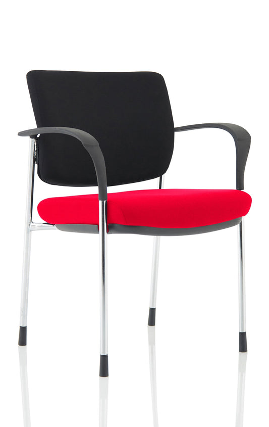 Brunswick Deluxe Medium Back Stacking Visitor Office Chair with Arms Bespoke - ChairwayUKHome Office ChairKCUP1564Image ForBrunswick Deluxe Medium Back Stacking Visitor Office Chair with Arms Bespoke