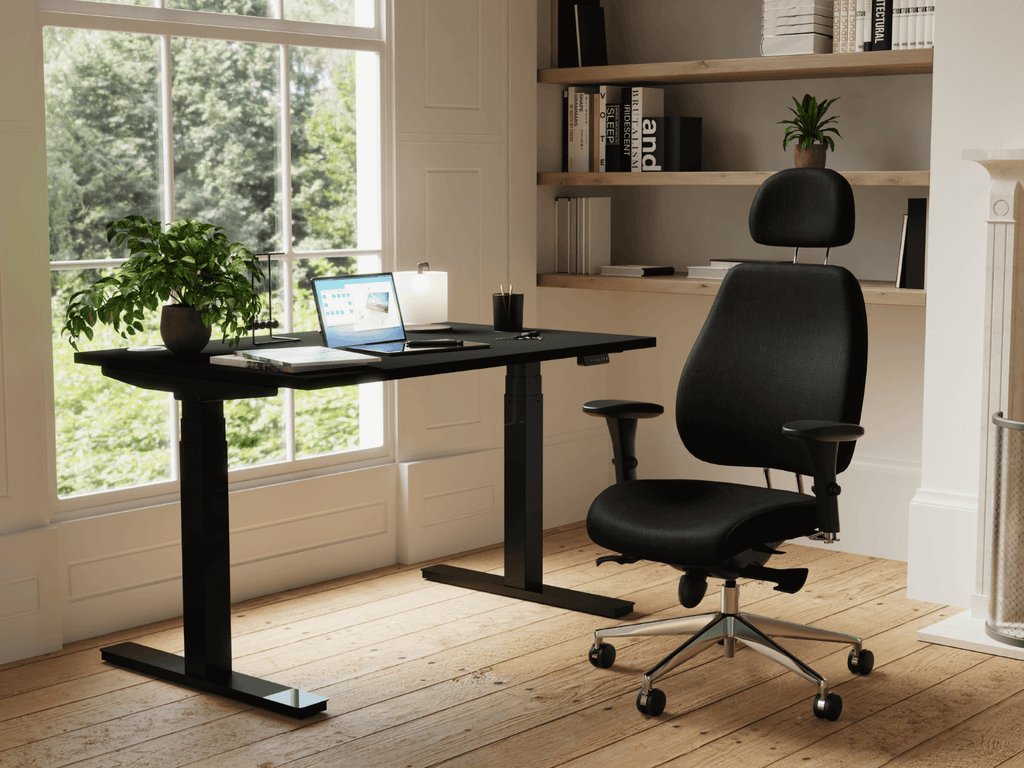 Chiro Plus High Back Ergonomic Posture Chair Black with Arms - ChairwayUKHome Office ChairPO000002Chiro Plus High Back Ergonomic Posture Chair Black with Arms - ChairwayUKHome Office ChairPO000002Image ForChiro Plus High Back Ergonomic Posture Chair Black with Arms