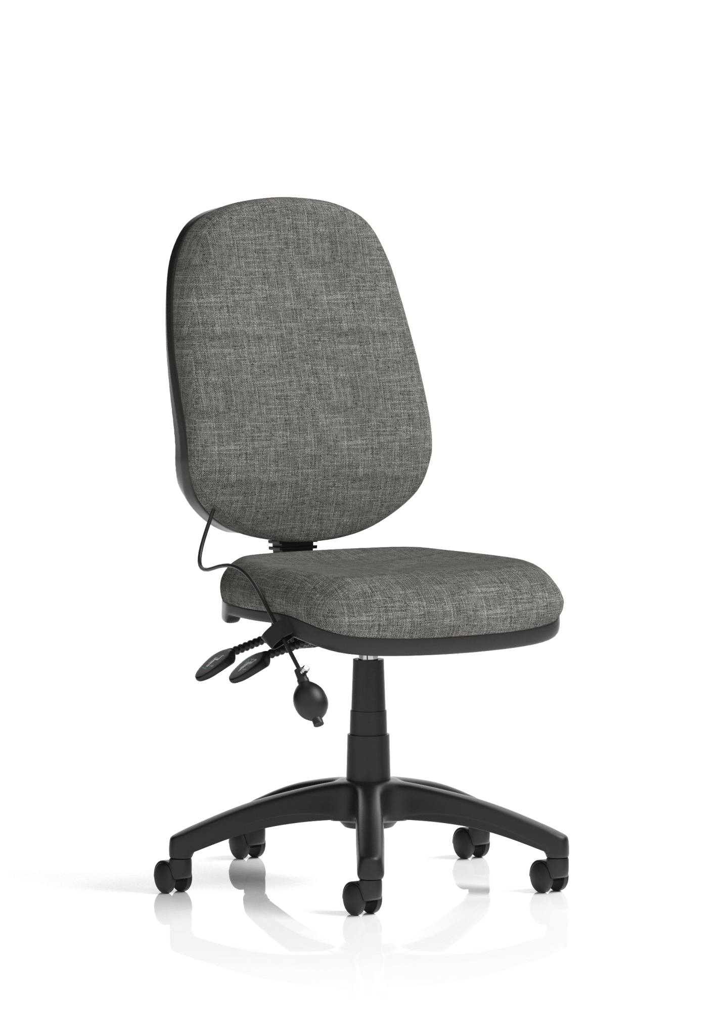 Eclipse Plus II Medium Back Task Operator Office Chair With Pump Lumbar - ChairwayUKOperator ChairOP000325Image ForAce Executive Mesh Chair With Folding Arms