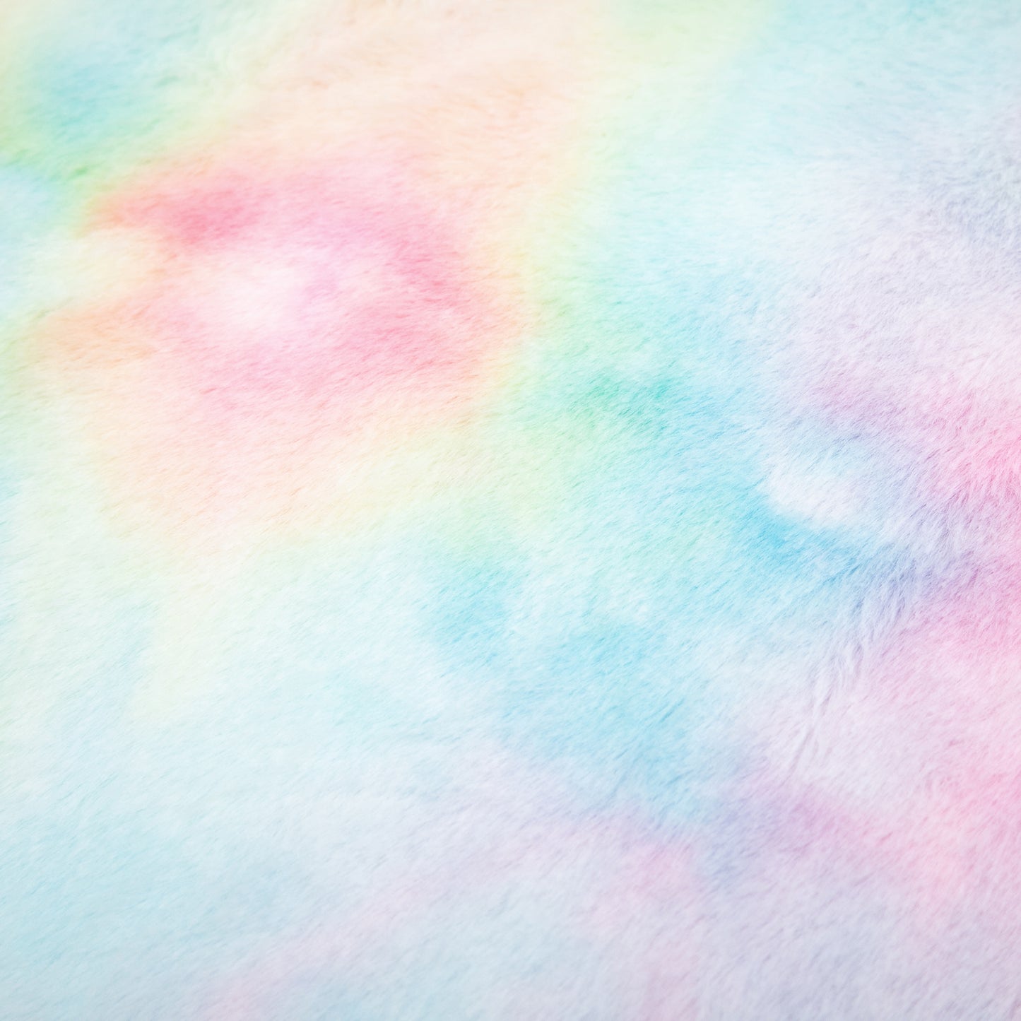 Image for Vinsetto Fluffy Unicorn Office Chair with Mid-Back and Swivel Wheel, Cute Desk Chair, Rainbow Multi-Colored