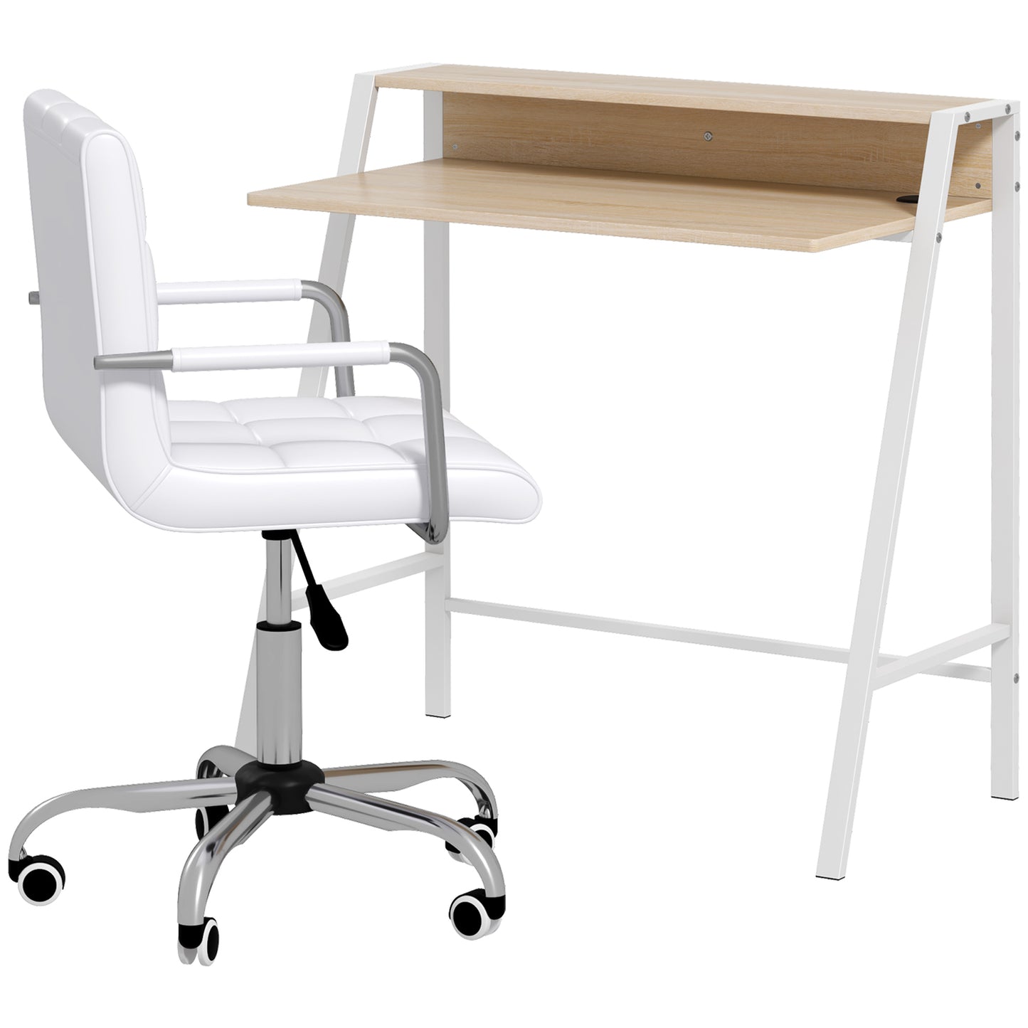 Homcom Office Chair and Desk Set - Homcom Office Chair | Chairway Uk