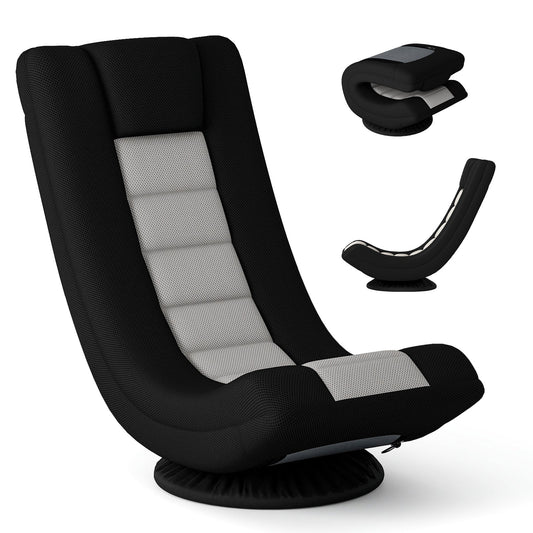 360 Swivel Gaming Chair 4 Position Adjustable Folding Floor Sofa