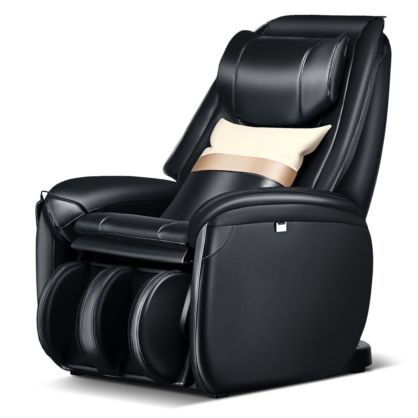 3D Zero Gravity Massage Chair with Full Body Massage and Back Heater -Black to relieve muscle tension and daily fatigue and Improves blood circulation with heat therapy Reduces joint pressure with zero gravity positioning
