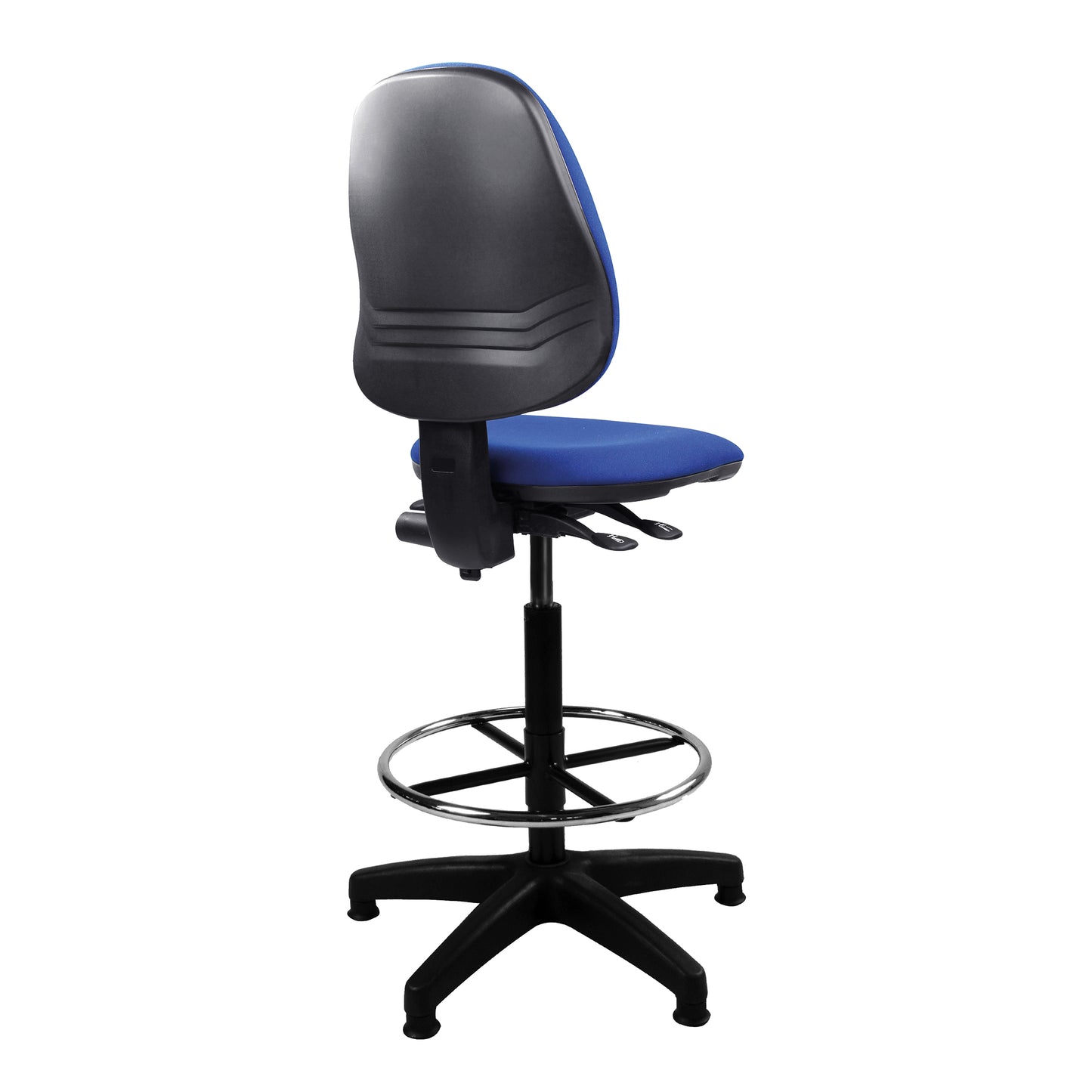 Medium Back Draughtsman Chair - Twin Lever