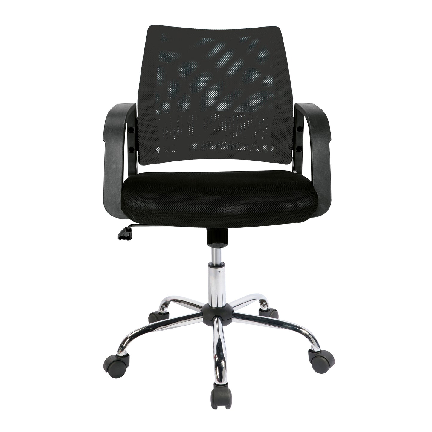 Nautilus Calypso-Medium Mesh Back Task Operator Office Armchair with Chrome Base