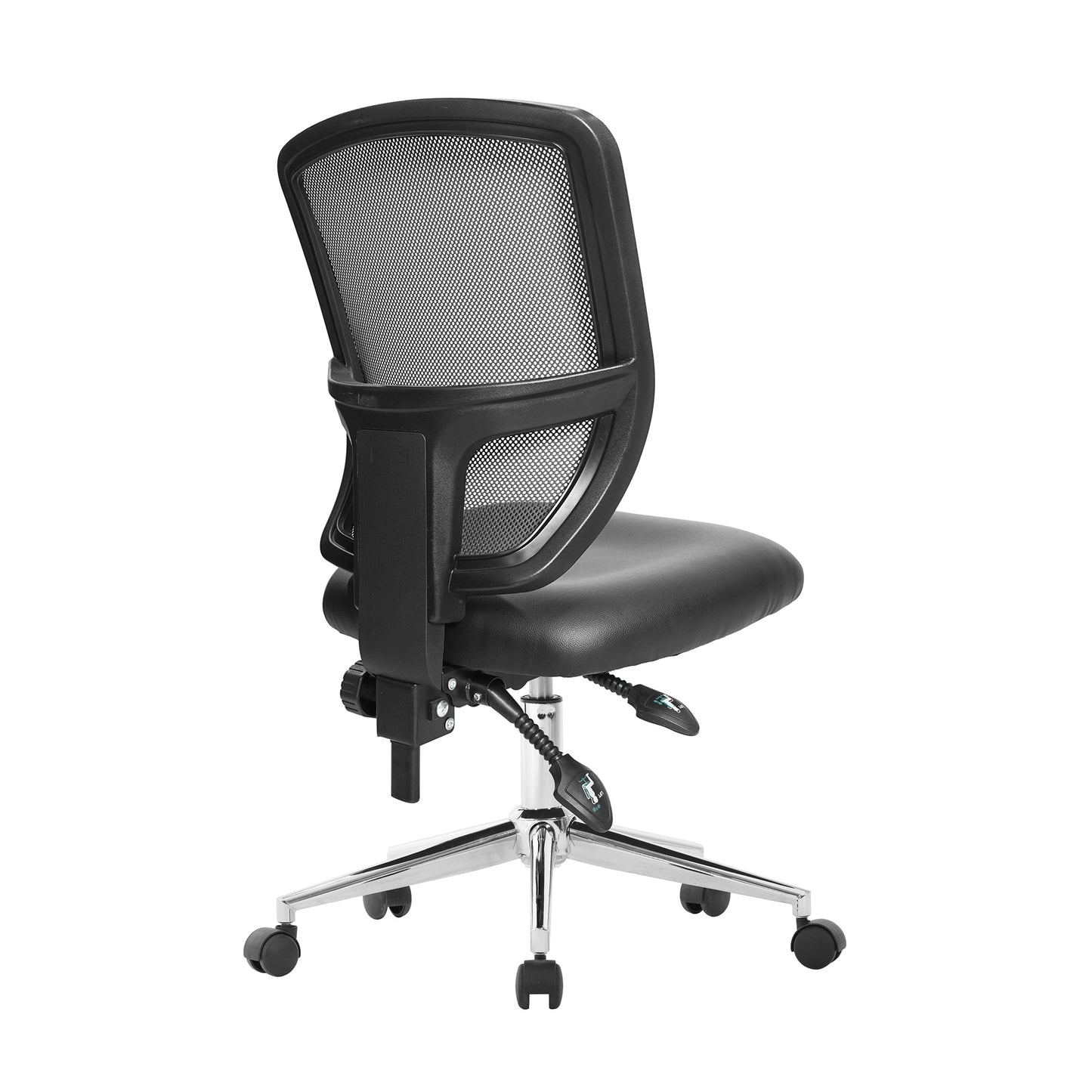 Nautilus Nexus -High Back Two Tone Designer Mesh Operator Chair with Sculptured Lumbar and Spine Support