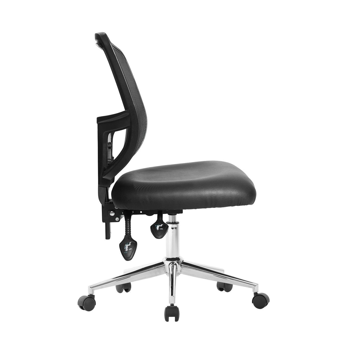 Nautilus Nexus -High Back Two Tone Designer Mesh Operator Chair with Sculptured Lumbar and Spine Support