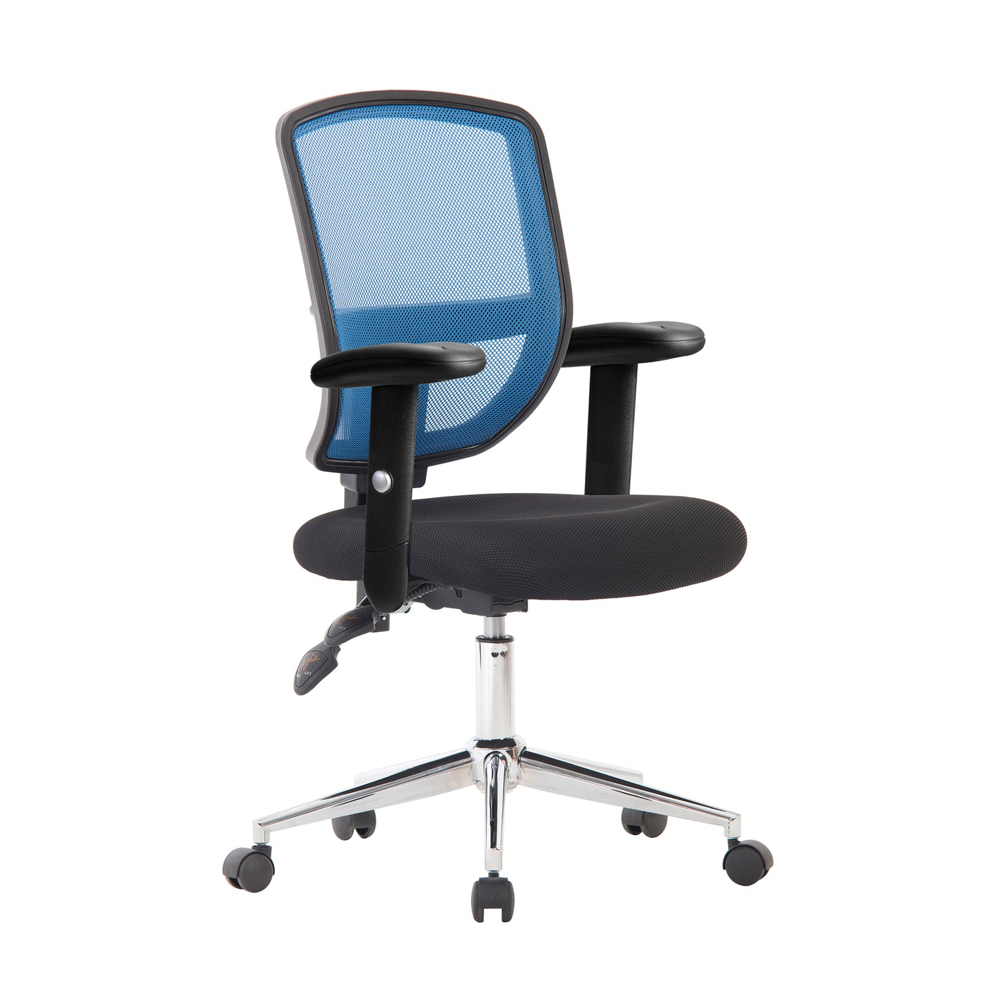 Nautilus Nexus -High Back Two Tone Designer Mesh Operator Chair with Sculptured Lumbar and Spine Support