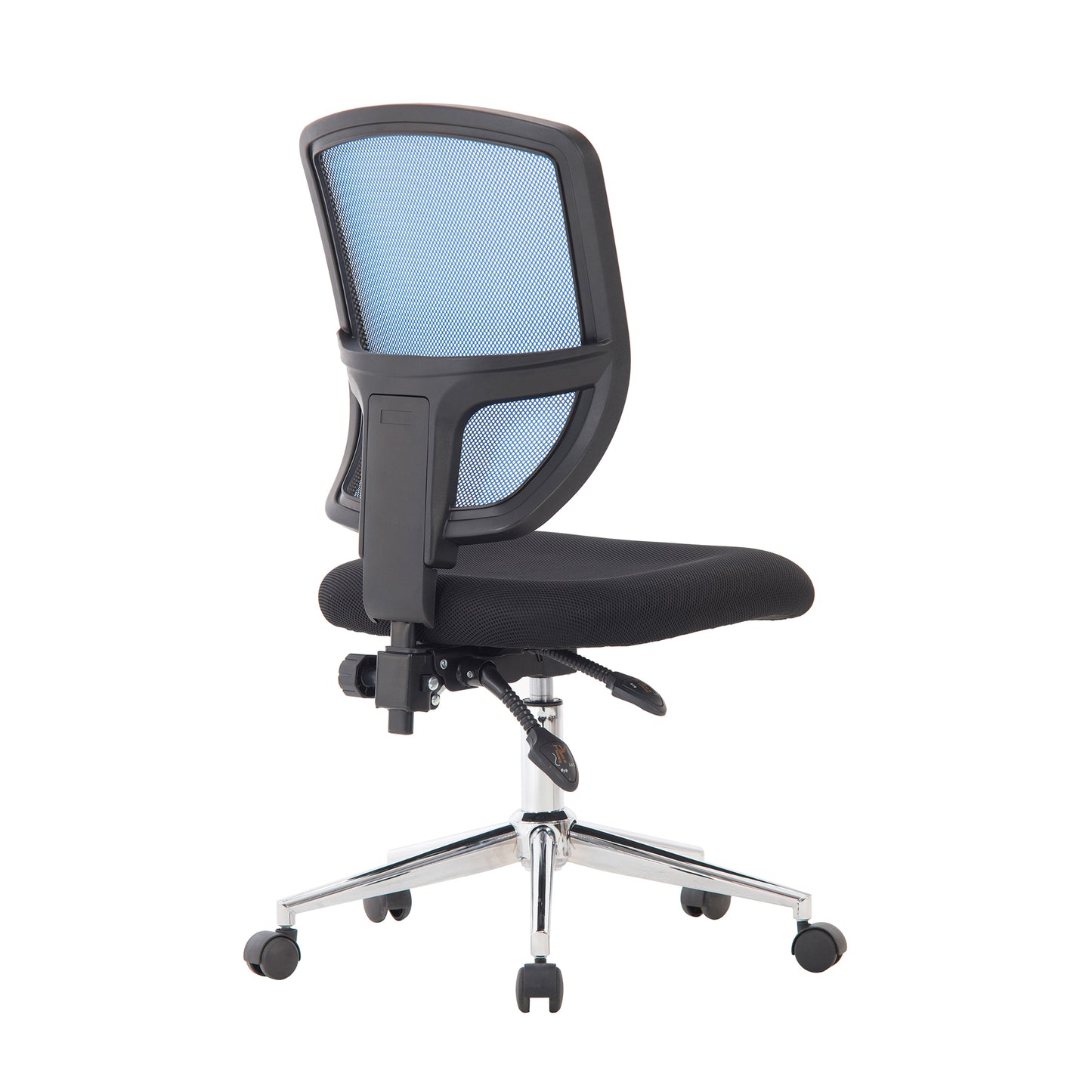 Nautilus Nexus -High Back Two Tone Designer Mesh Operator Chair with Sculptured Lumbar and Spine Support