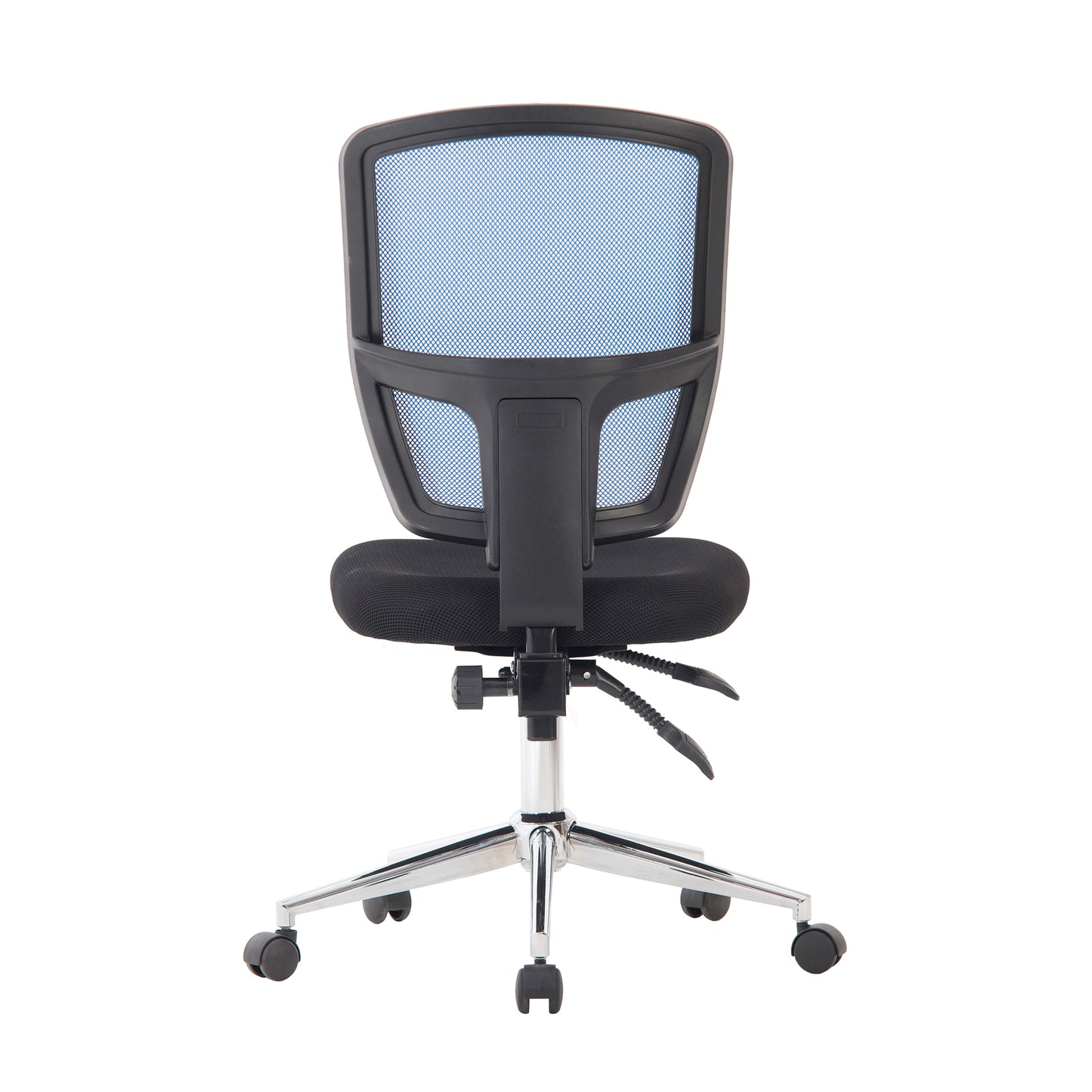 Nautilus Nexus -High Back Two Tone Designer Mesh Operator Chair with Sculptured Lumbar and Spine Support