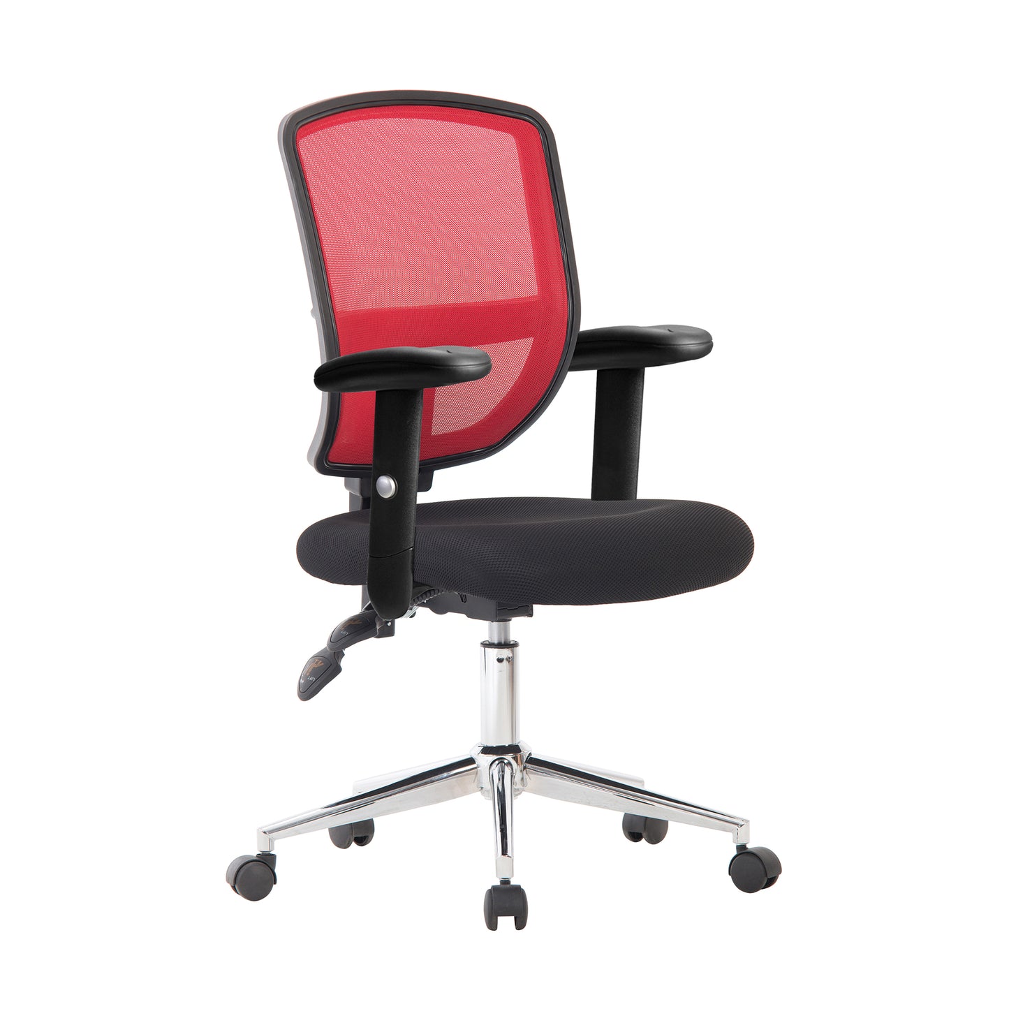 Nautilus Nexus -High Back Two Tone Designer Mesh Operator Chair with Sculptured Lumbar and Spine Support