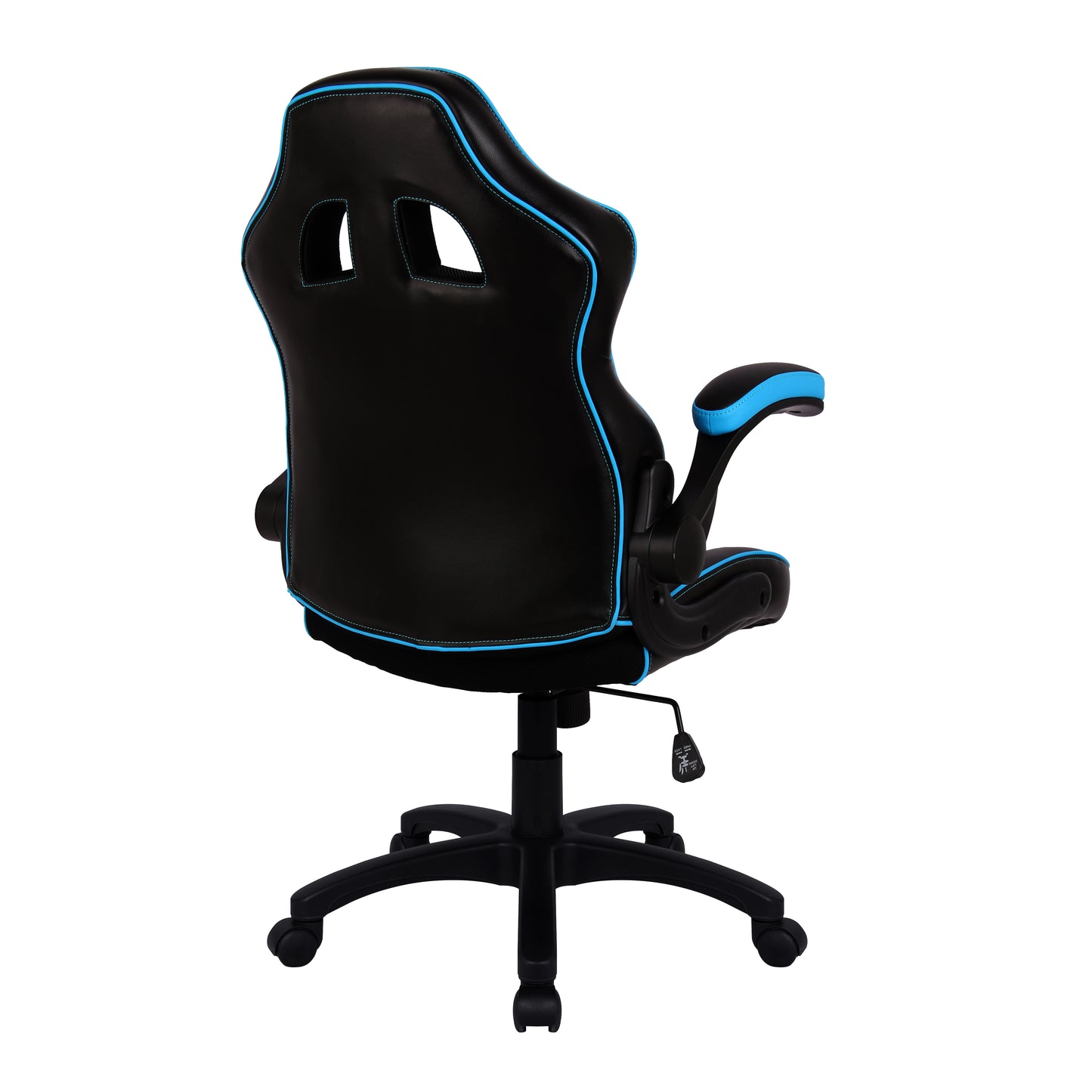 Predator Executive Ergonomic Gaming Style Office Chair with Folding Arms, Integral Headrest and Lumbar Support