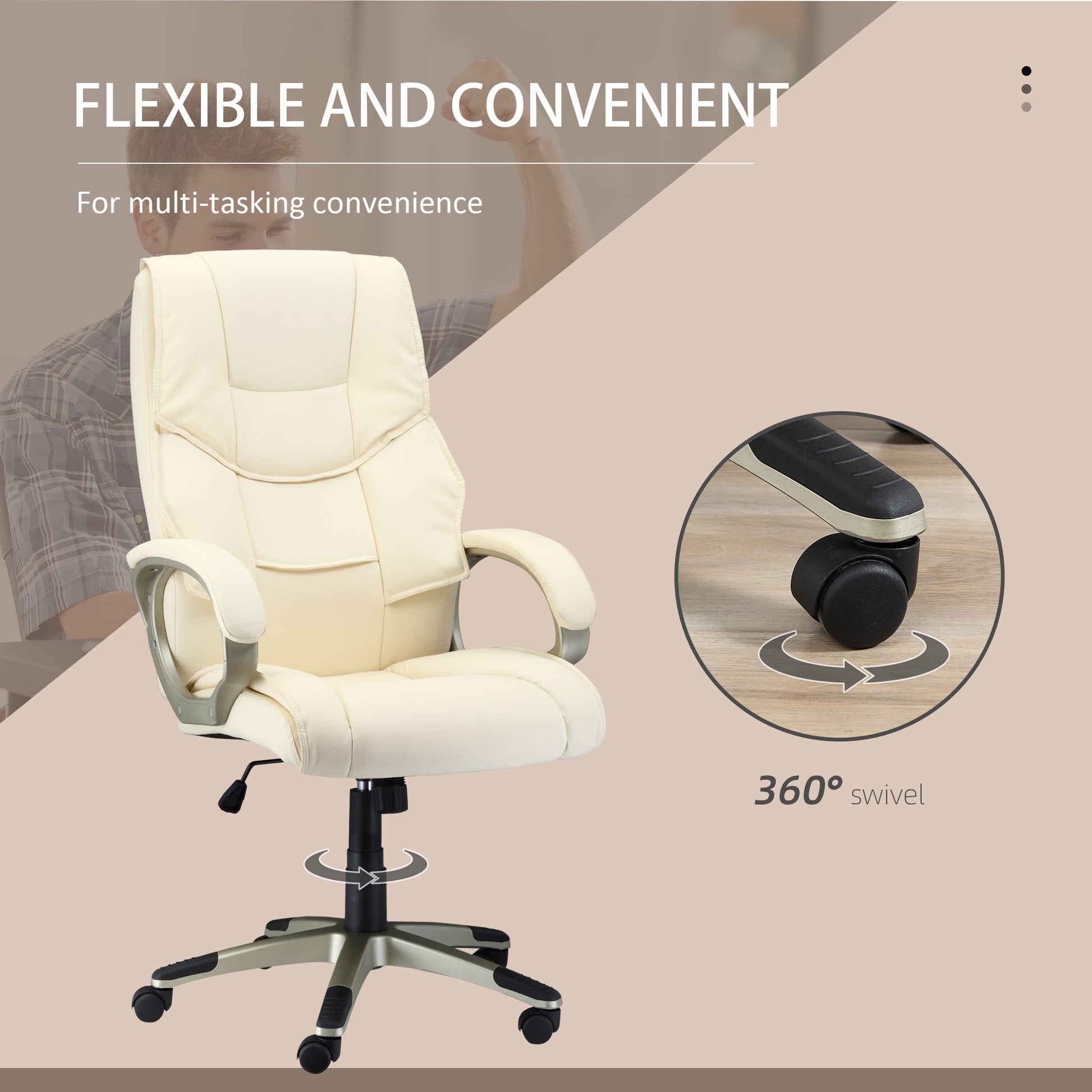 Homcom Computer Chair - Homcom Home Office Chair | ChairwayUK