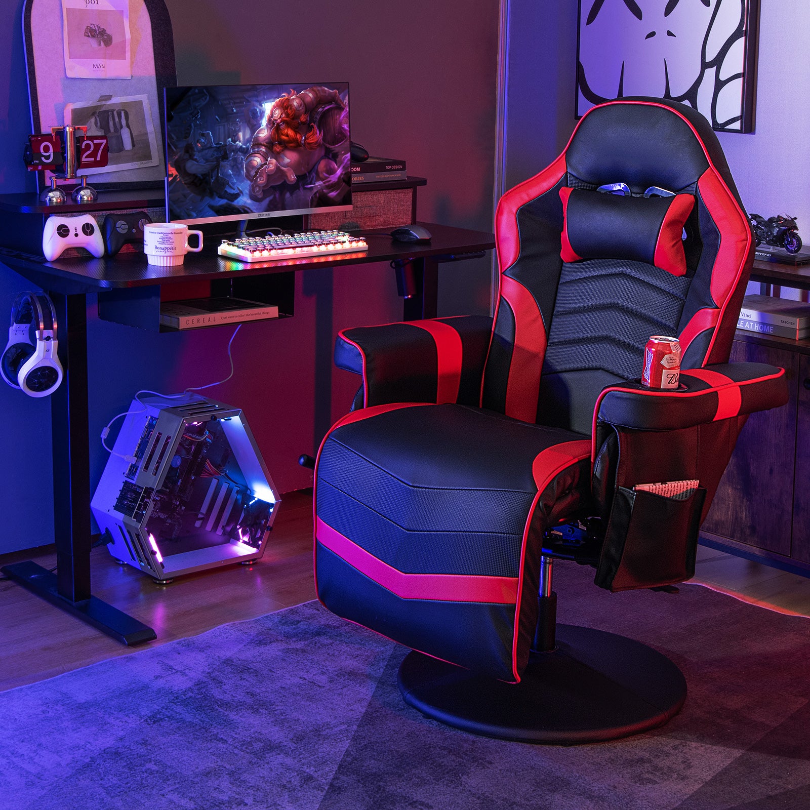 Ergonomic Massage Gaming Chair