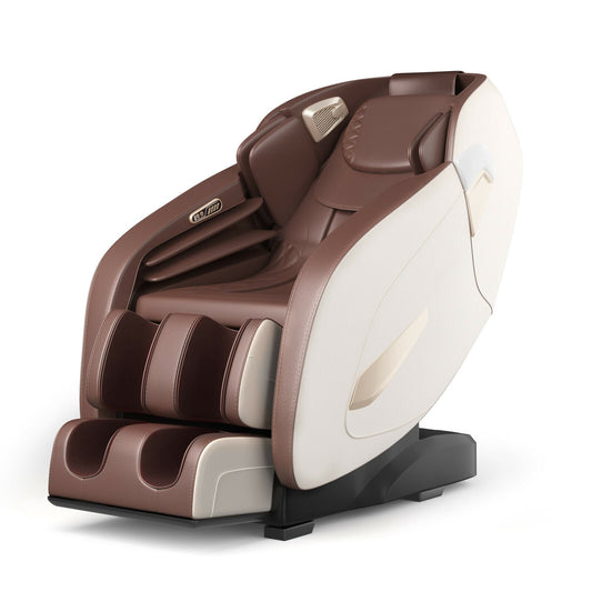 Electric Shiatsu Massage Chair Brown