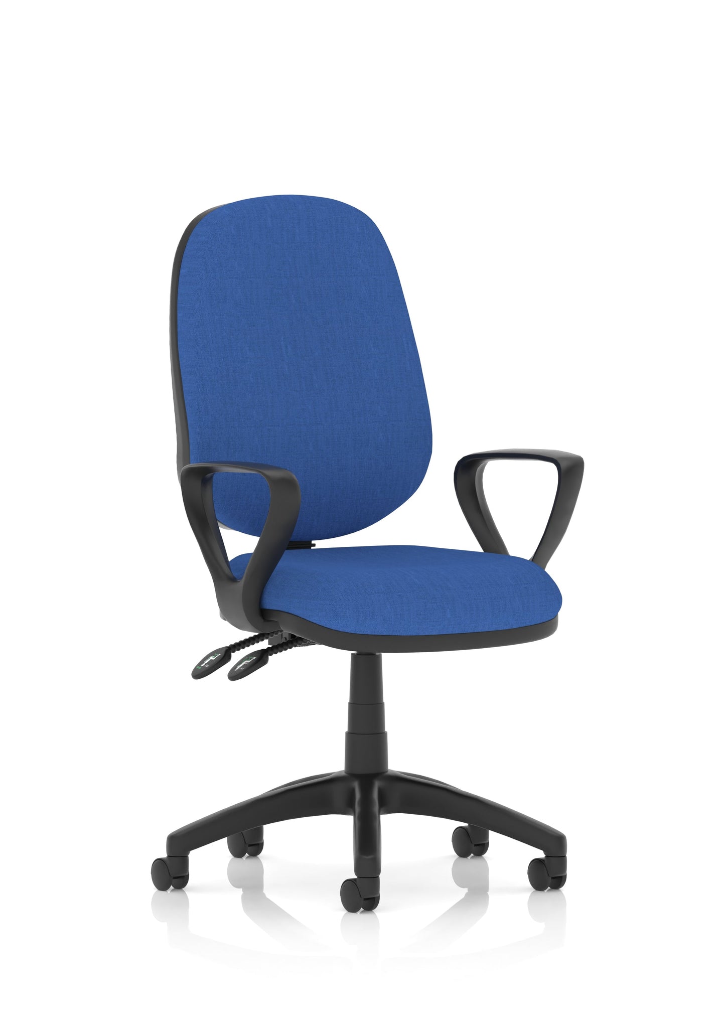 Image ForBrunswick Deluxe Medium Back Stacking Visitor Office Chair with Arms Bespoke