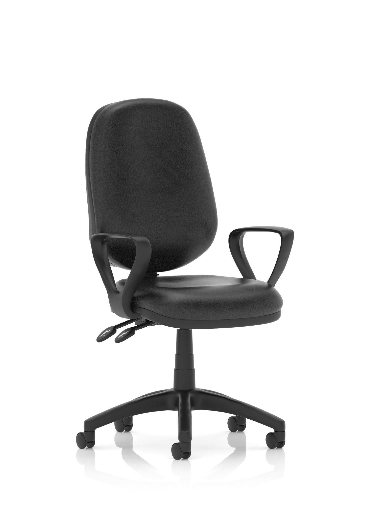 Image ForBrunswick Deluxe Medium Back Stacking Visitor Office Chair with Arms Bespoke