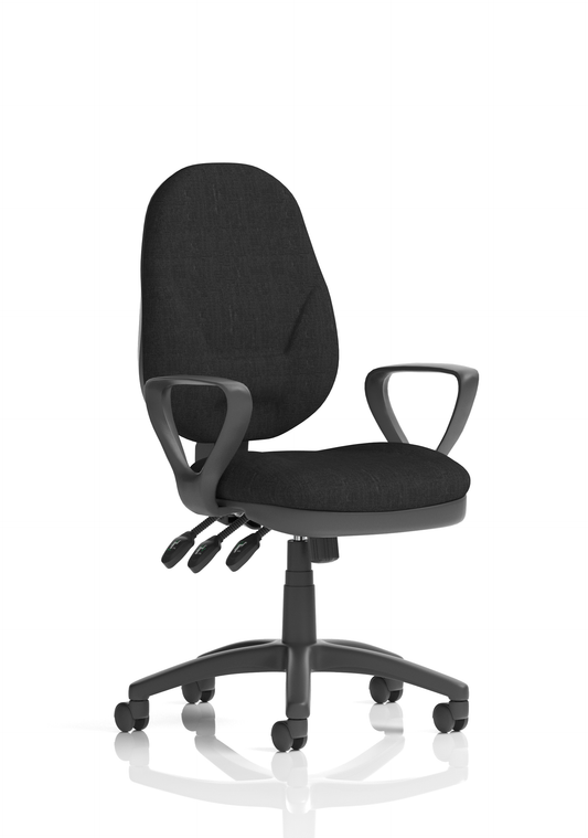 Image For Desire High Back Leather Executive Office Chair with Arms