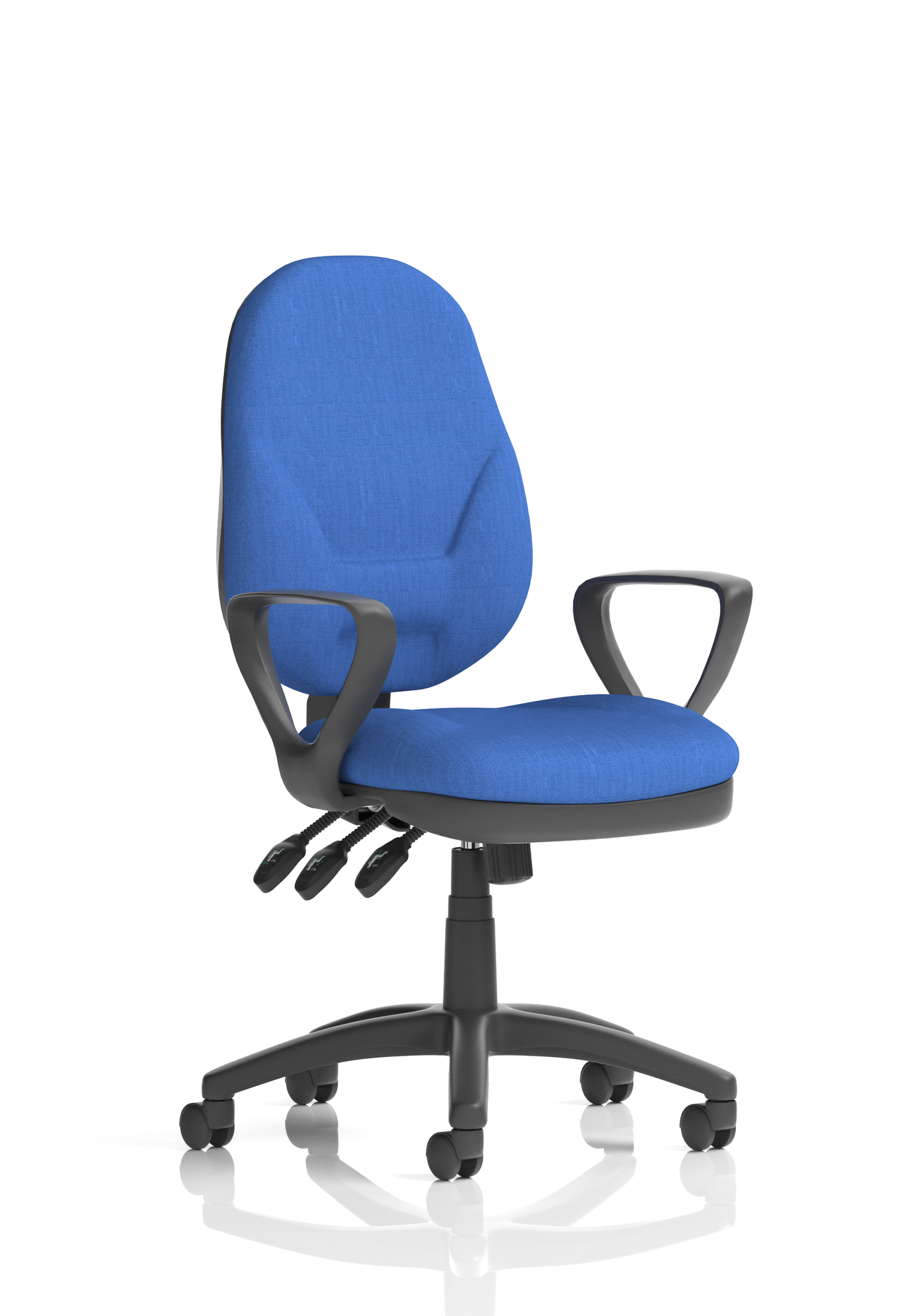 Image For Desire High Back Leather Executive Office Chair with Arms