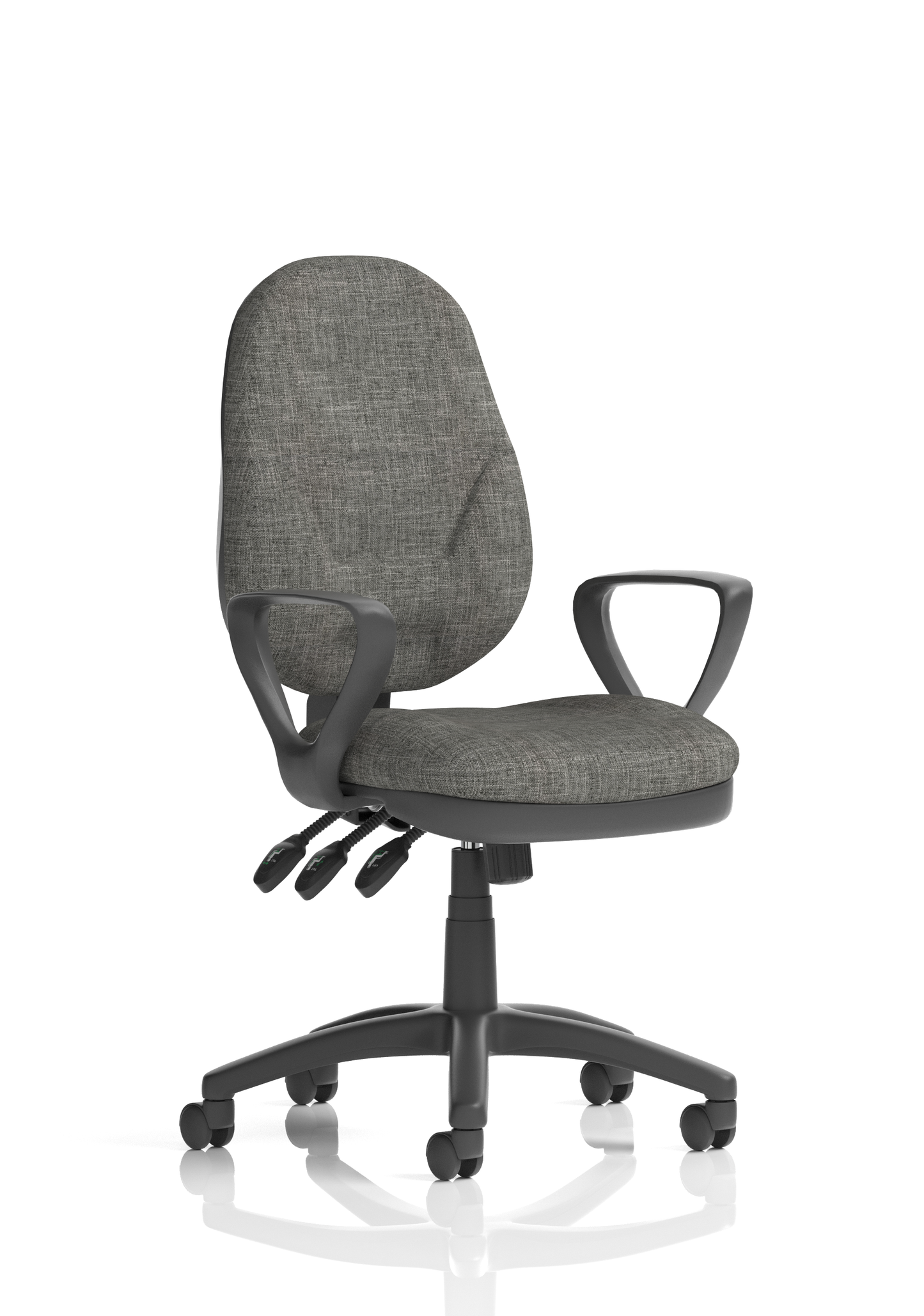 Image For Desire High Back Leather Executive Office Chair with Arms