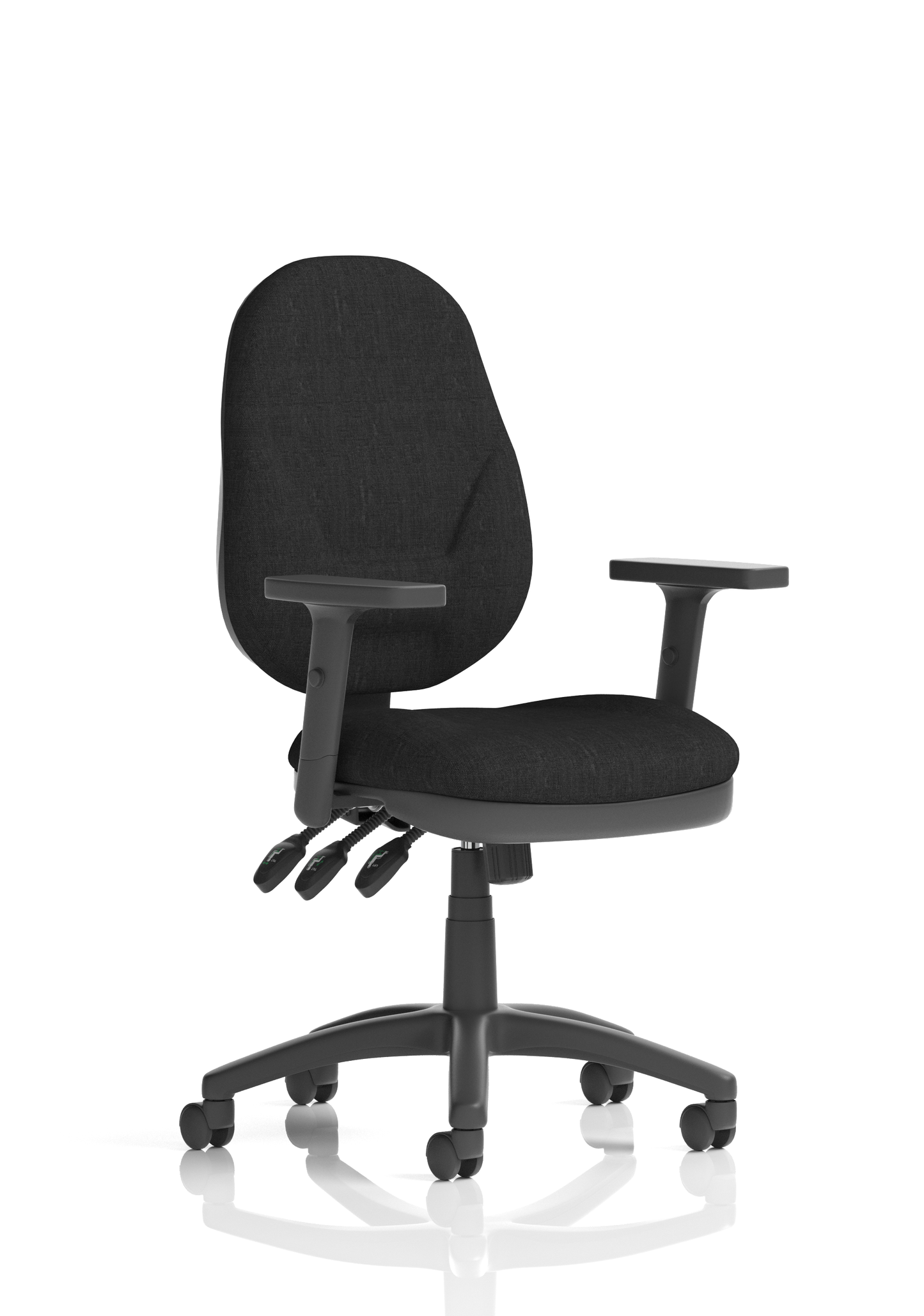 Image For Desire High Back Leather Executive Office Chair with Arms