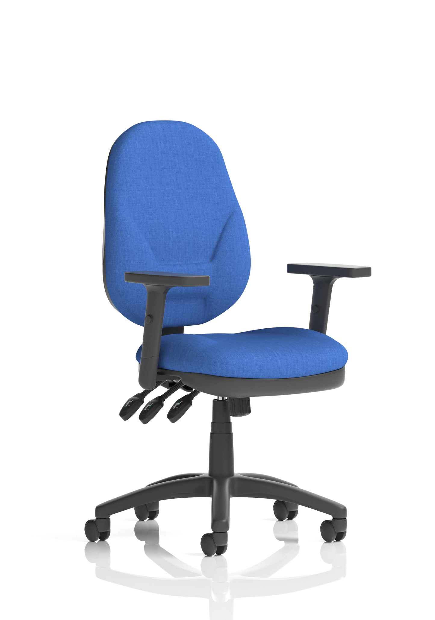 Image For Desire High Back Leather Executive Office Chair with Arms