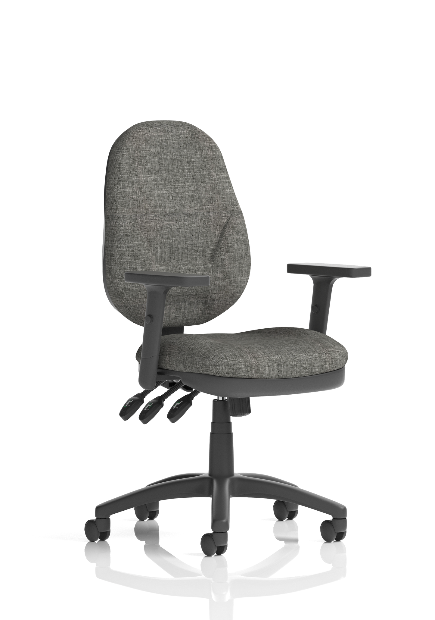 Image For Desire High Back Leather Executive Office Chair with Arms