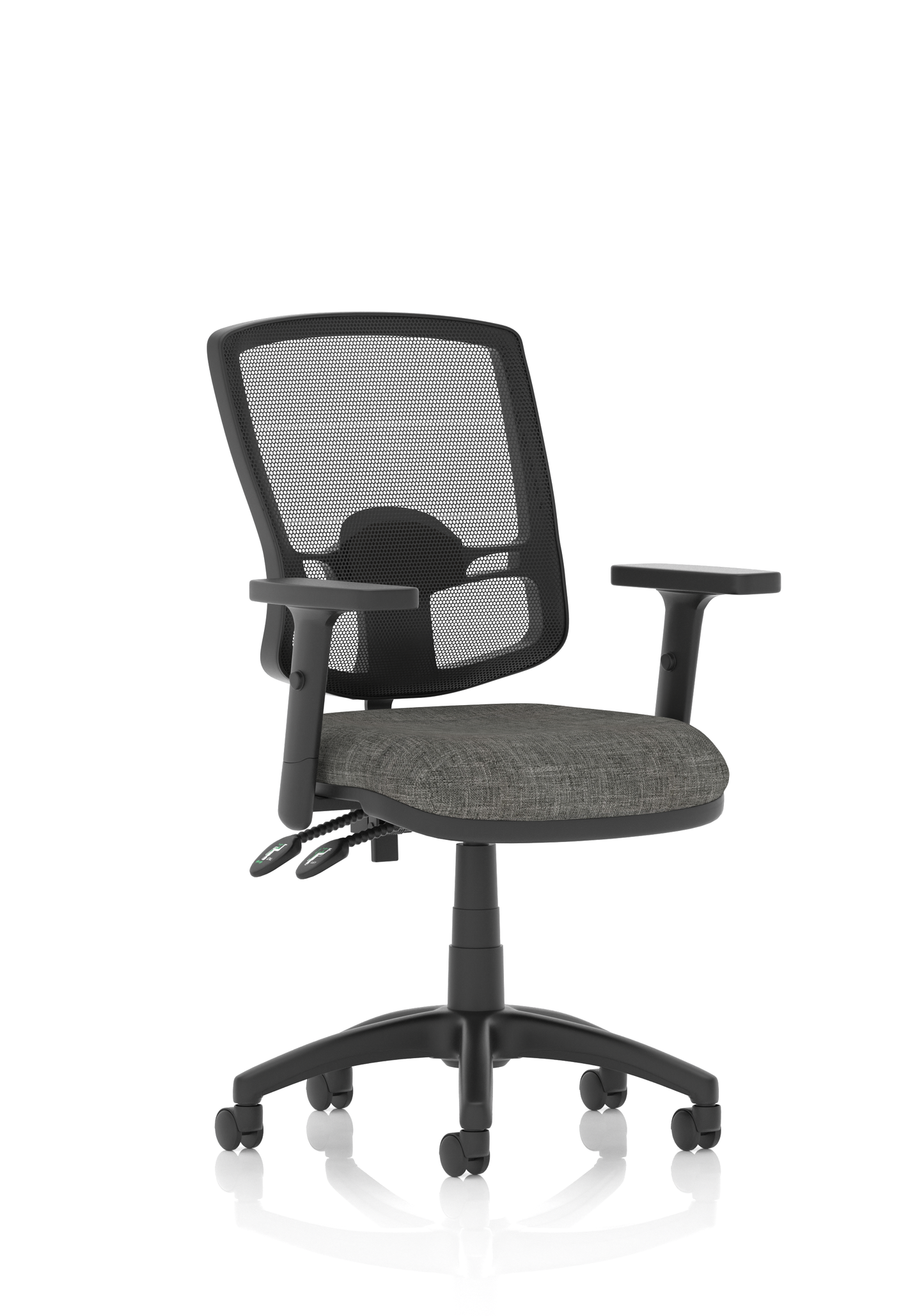 Image ForBarcelona Deluxe High Back Task Operator Office Chair with Arms