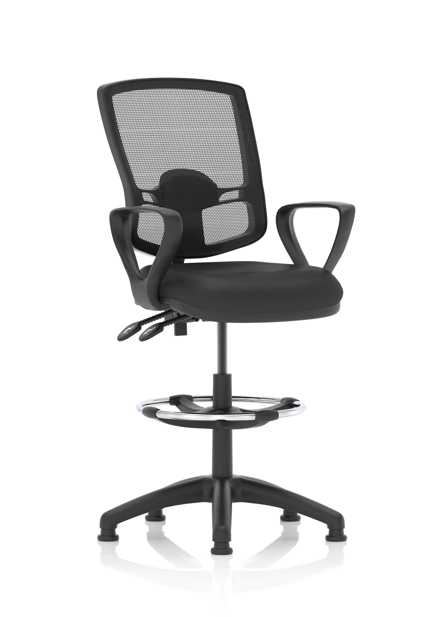 Image ForBarcelona Deluxe High Back Task Operator Office Chair with Arms