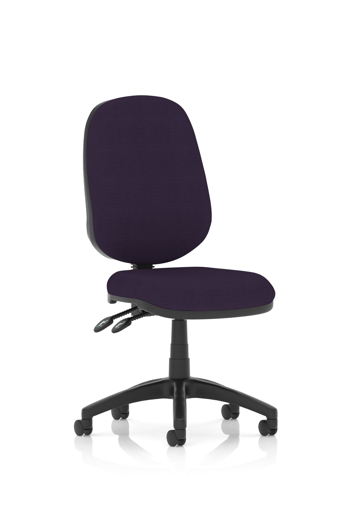 Image ForBrunswick Deluxe Medium Back Stacking Visitor Office Chair with Arms with Castors