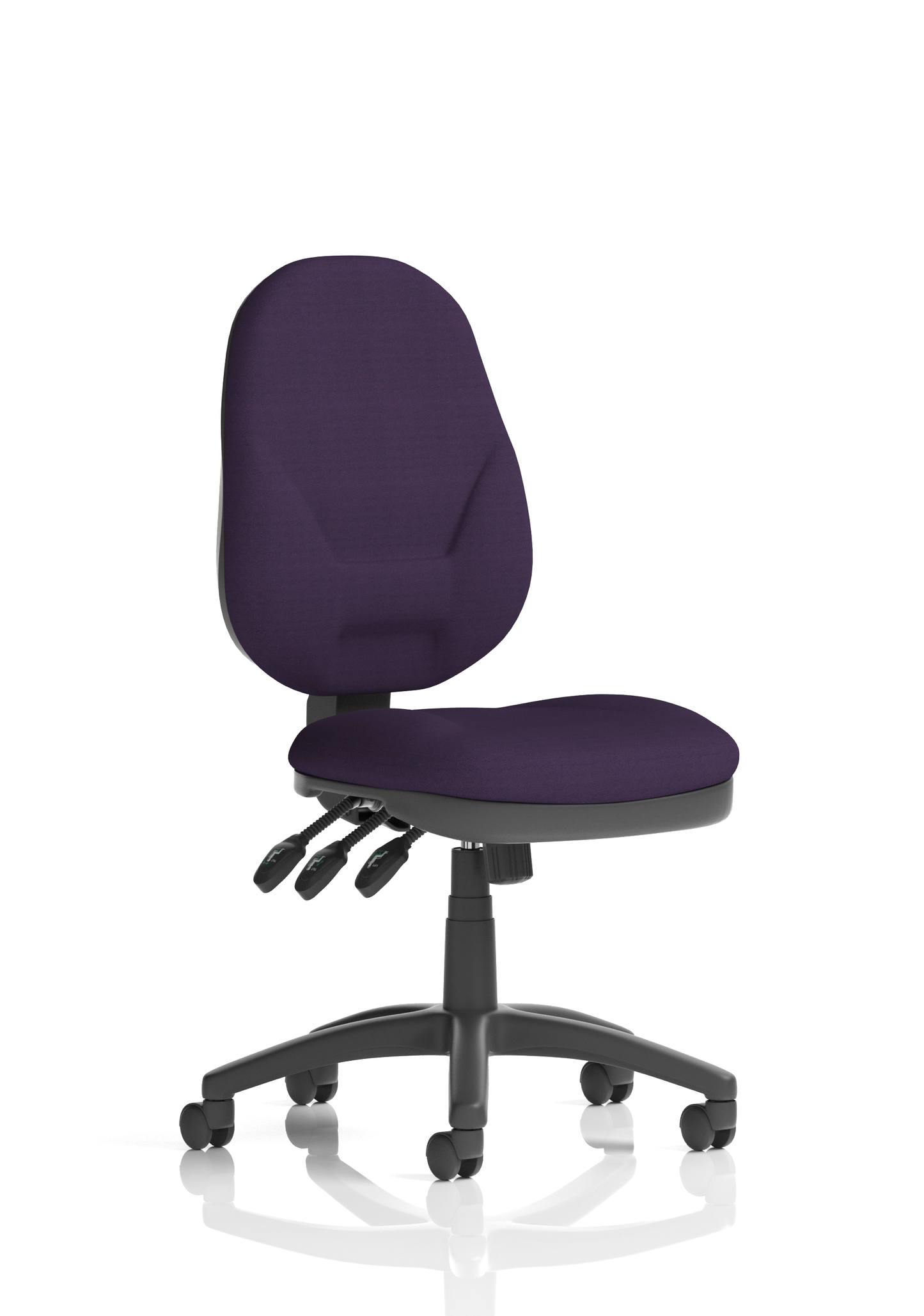 Image For Eclipse Plus I Medium Back Task Operator Office Chair with Hi Rise Draughtsman Kit