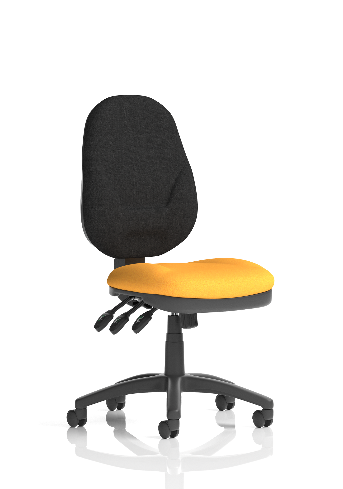 Image For Eclipse Plus I Medium Back Task Operator Office Chair with Hi Rise Draughtsman Kit