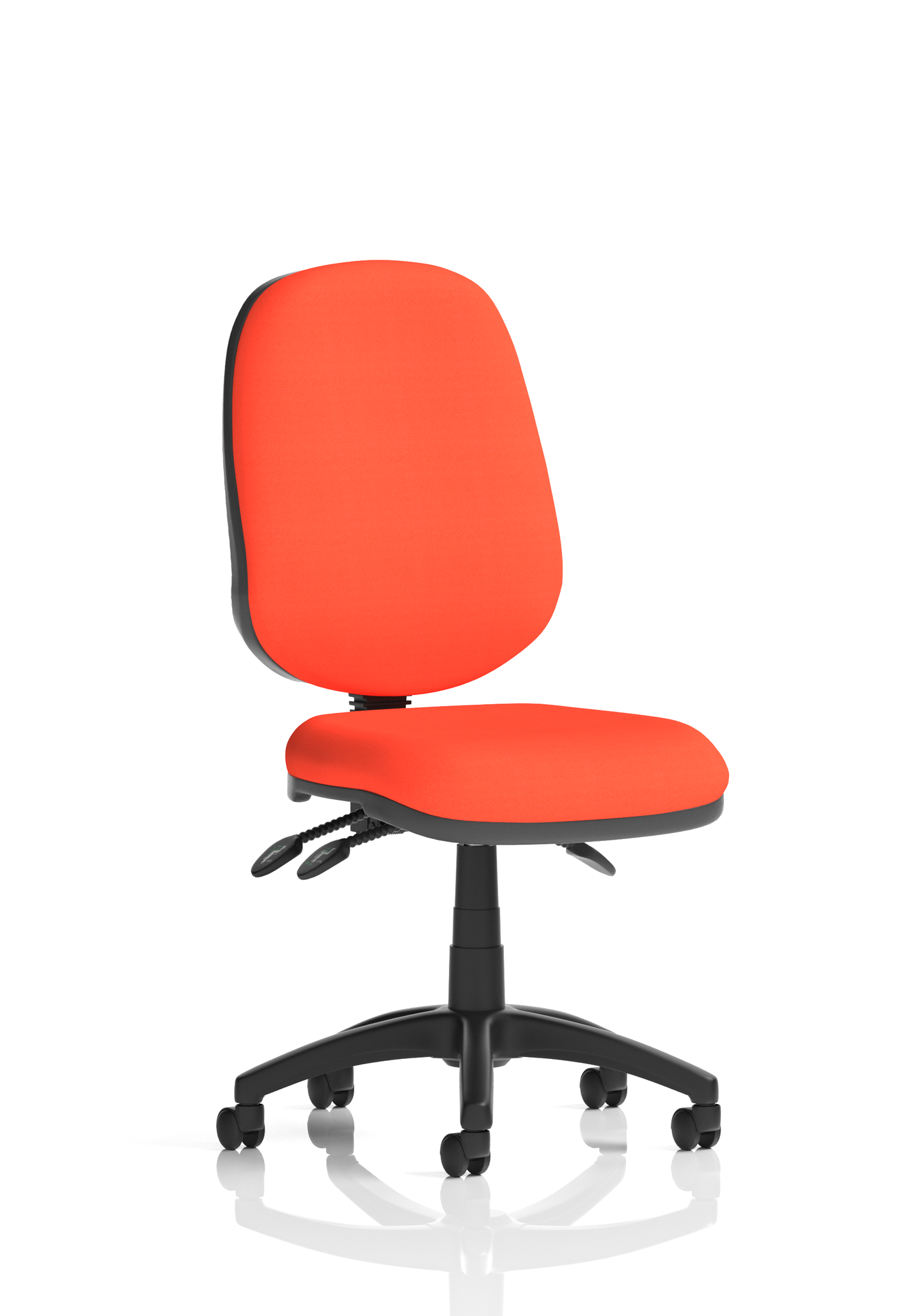 Image For Chiro Plus High Back Ergonomic Posture Chair Black with Arms