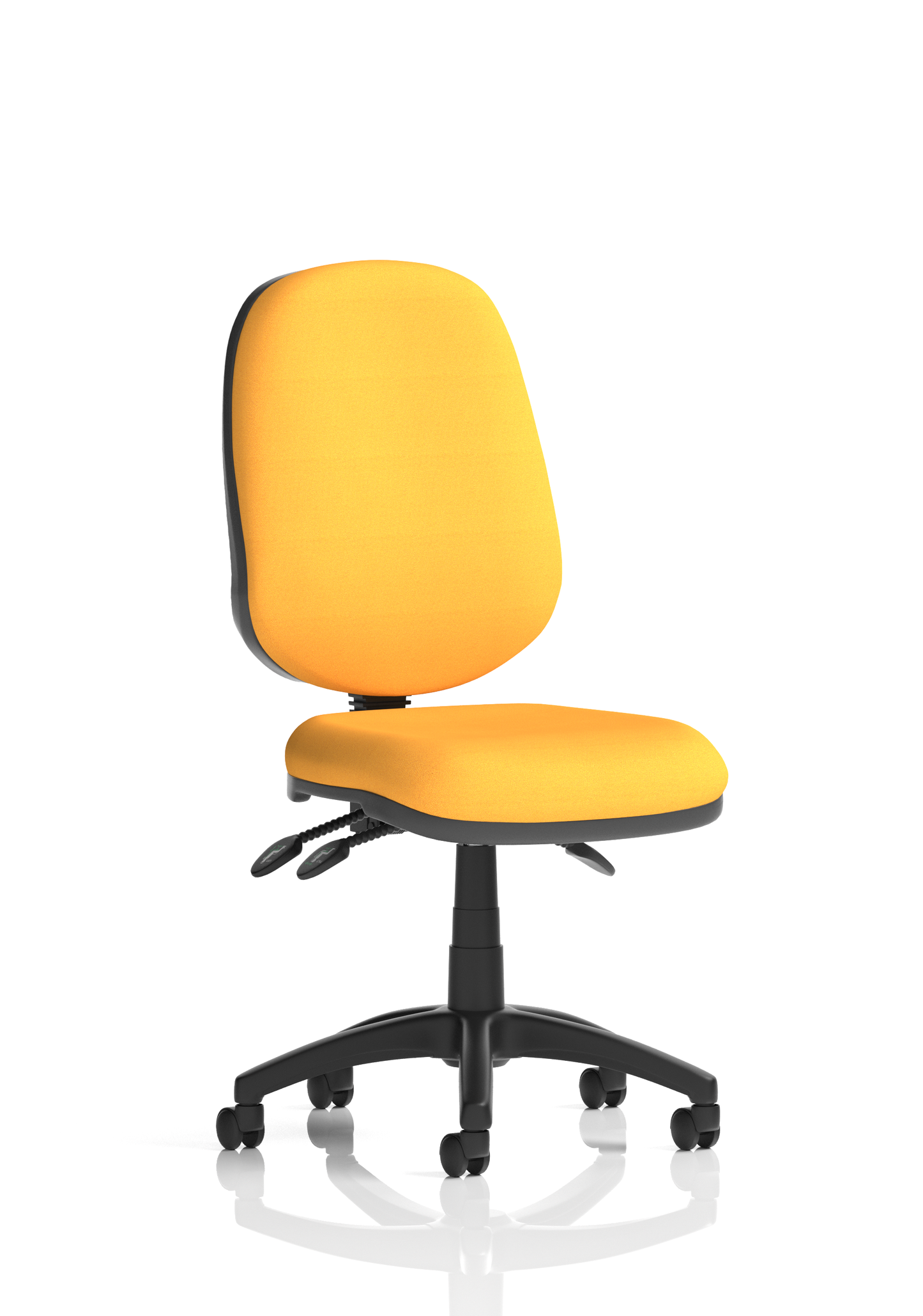 Image For Chiro Plus High Back Ergonomic Posture Chair Black with Arms