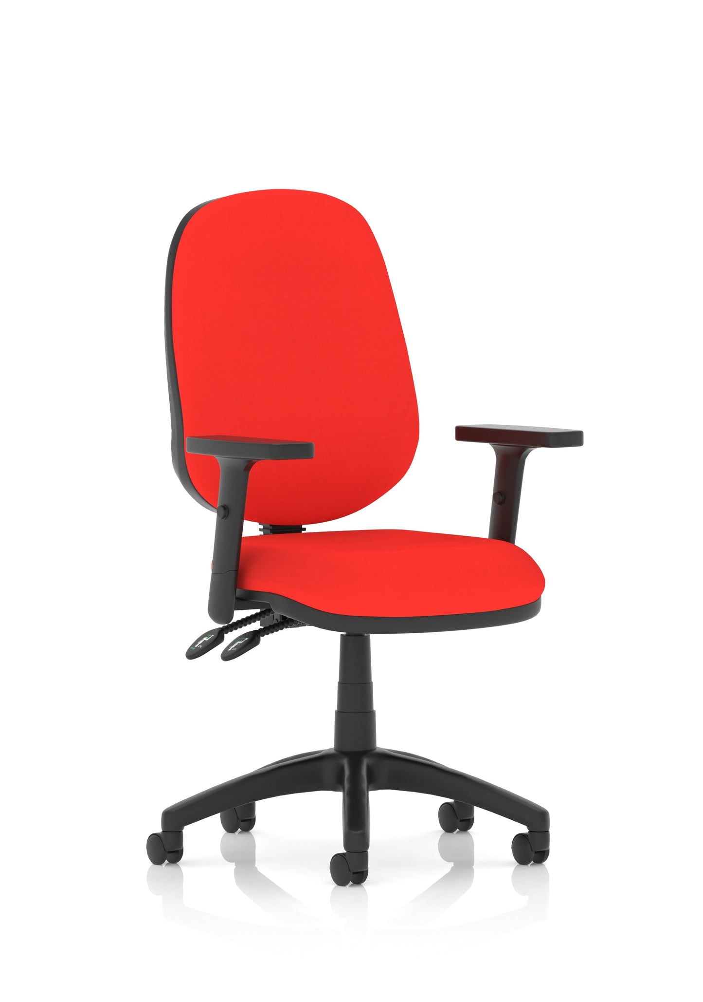 Image ForBrunswick Deluxe Medium Back Stacking Visitor Office Chair with Arms Bespoke