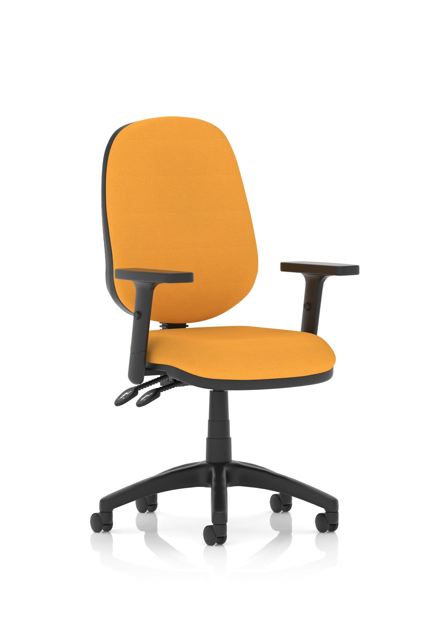 Image ForBrunswick Deluxe Medium Back Stacking Visitor Office Chair with Arms Bespoke