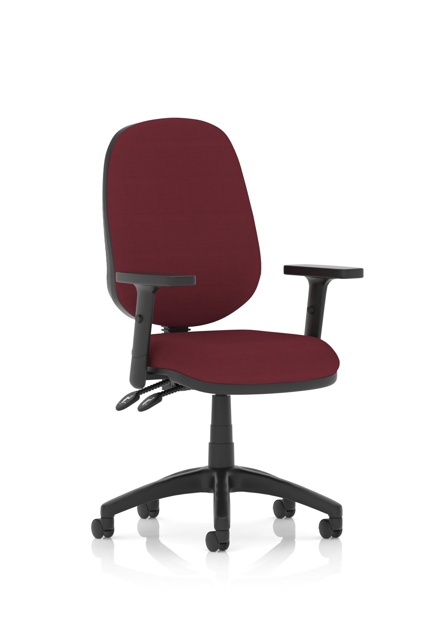Image ForBrunswick Deluxe Medium Back Stacking Visitor Office Chair with Arms Bespoke