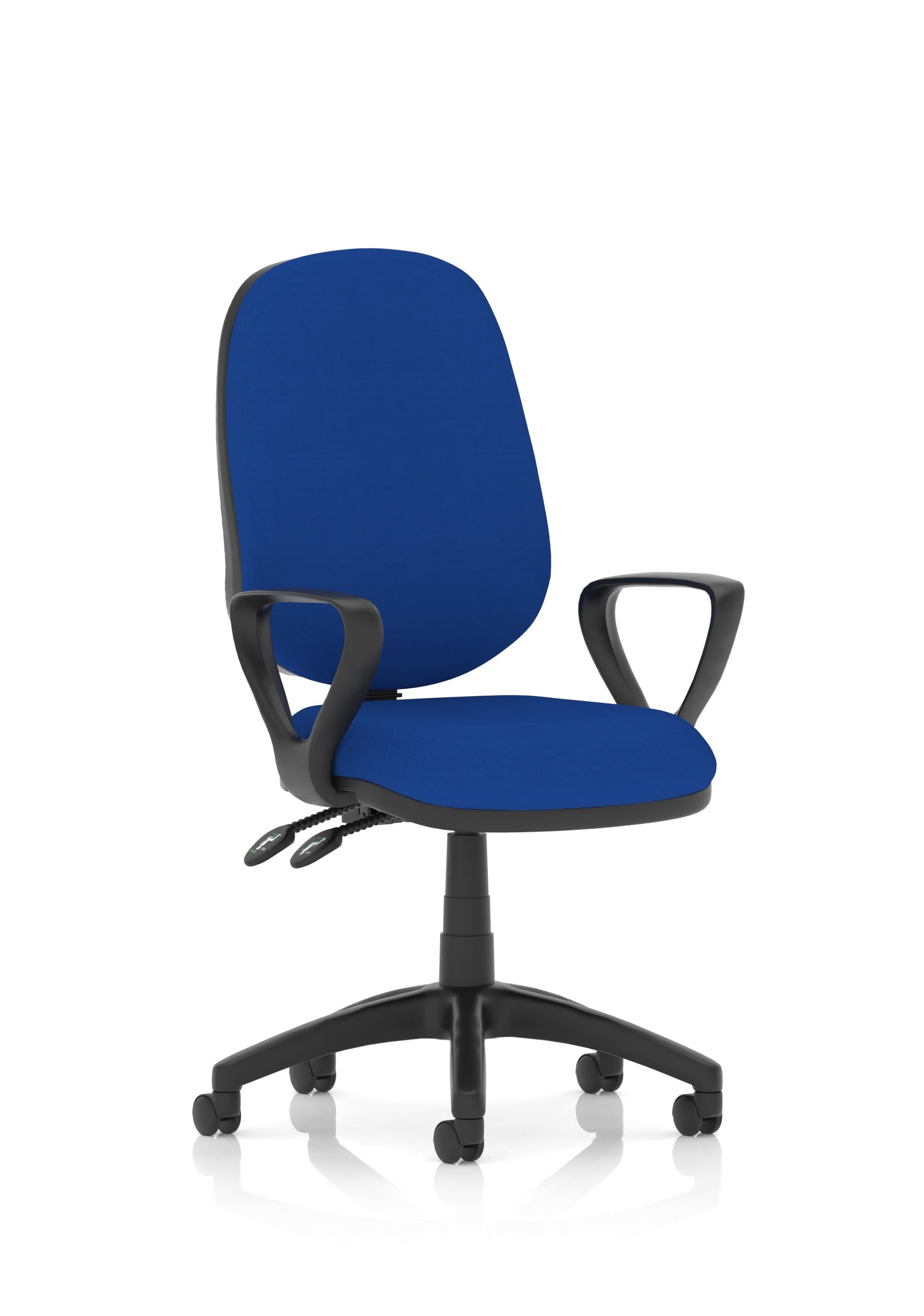 Image ForBrunswick Deluxe Medium Back Stacking Visitor Office Chair with Arms Bespoke