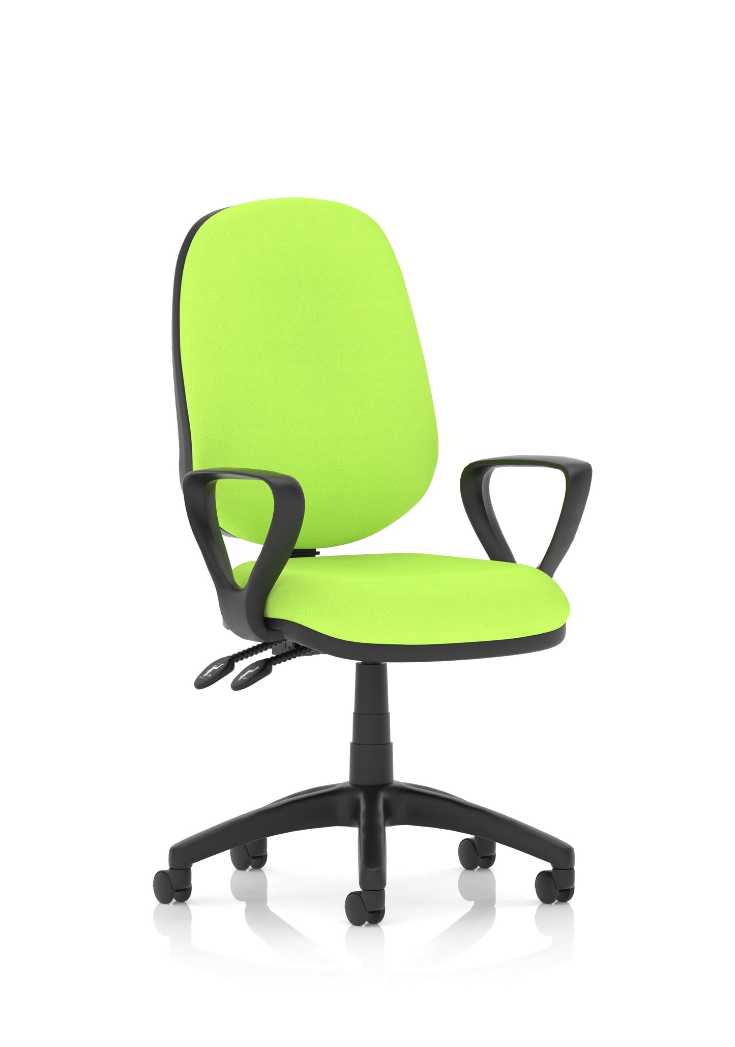 Image ForBrunswick Deluxe Medium Back Stacking Visitor Office Chair with Arms Bespoke