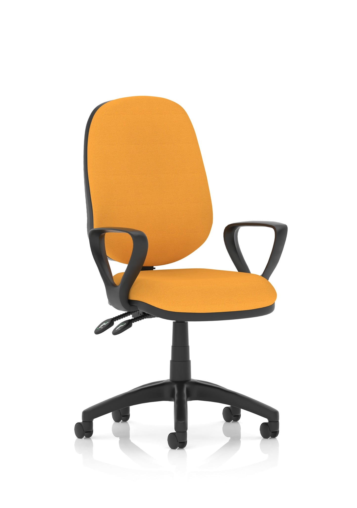 Image ForBrunswick Deluxe Medium Back Stacking Visitor Office Chair with Arms Bespoke