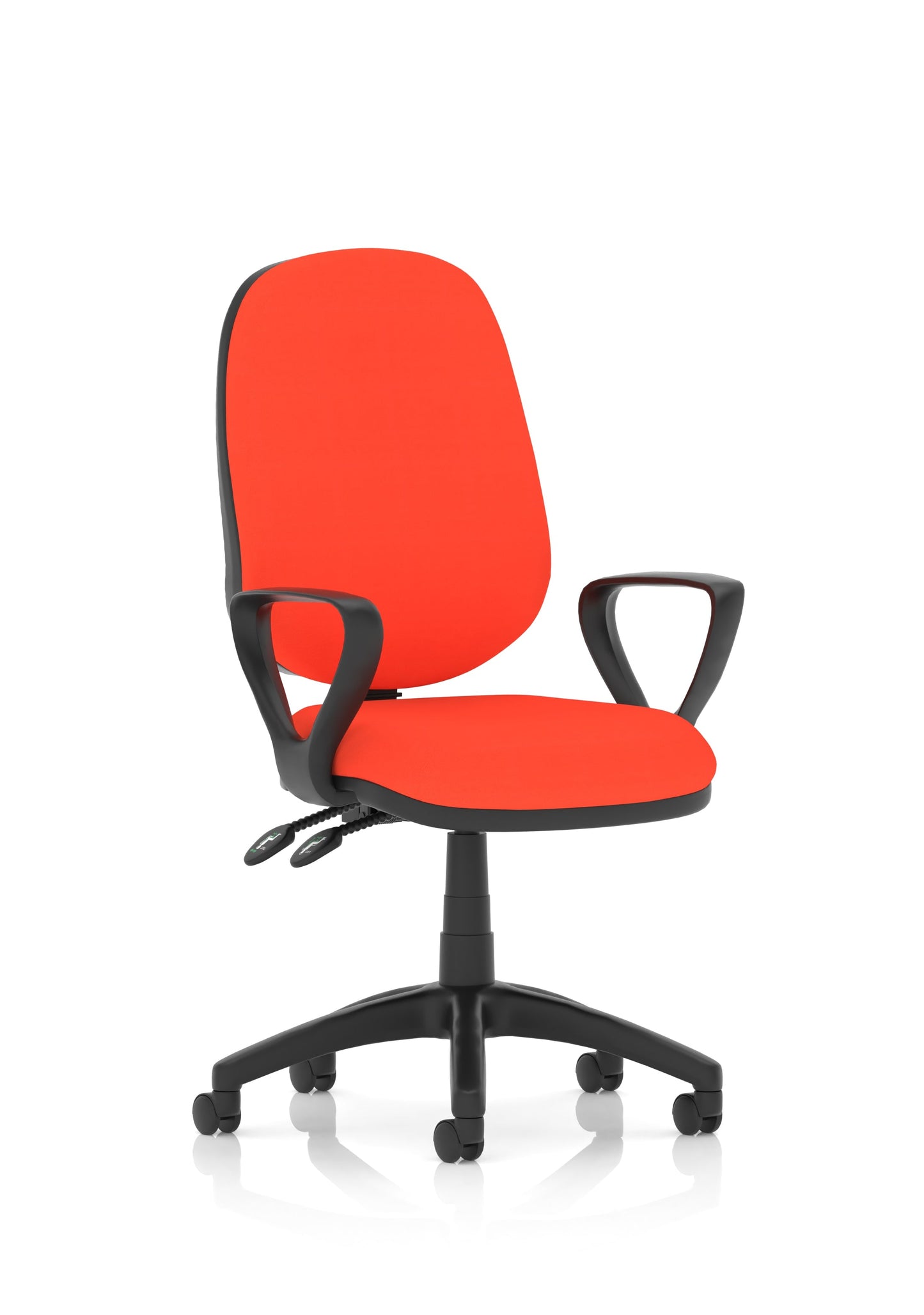 Image ForBrunswick Deluxe Medium Back Stacking Visitor Office Chair with Arms Bespoke