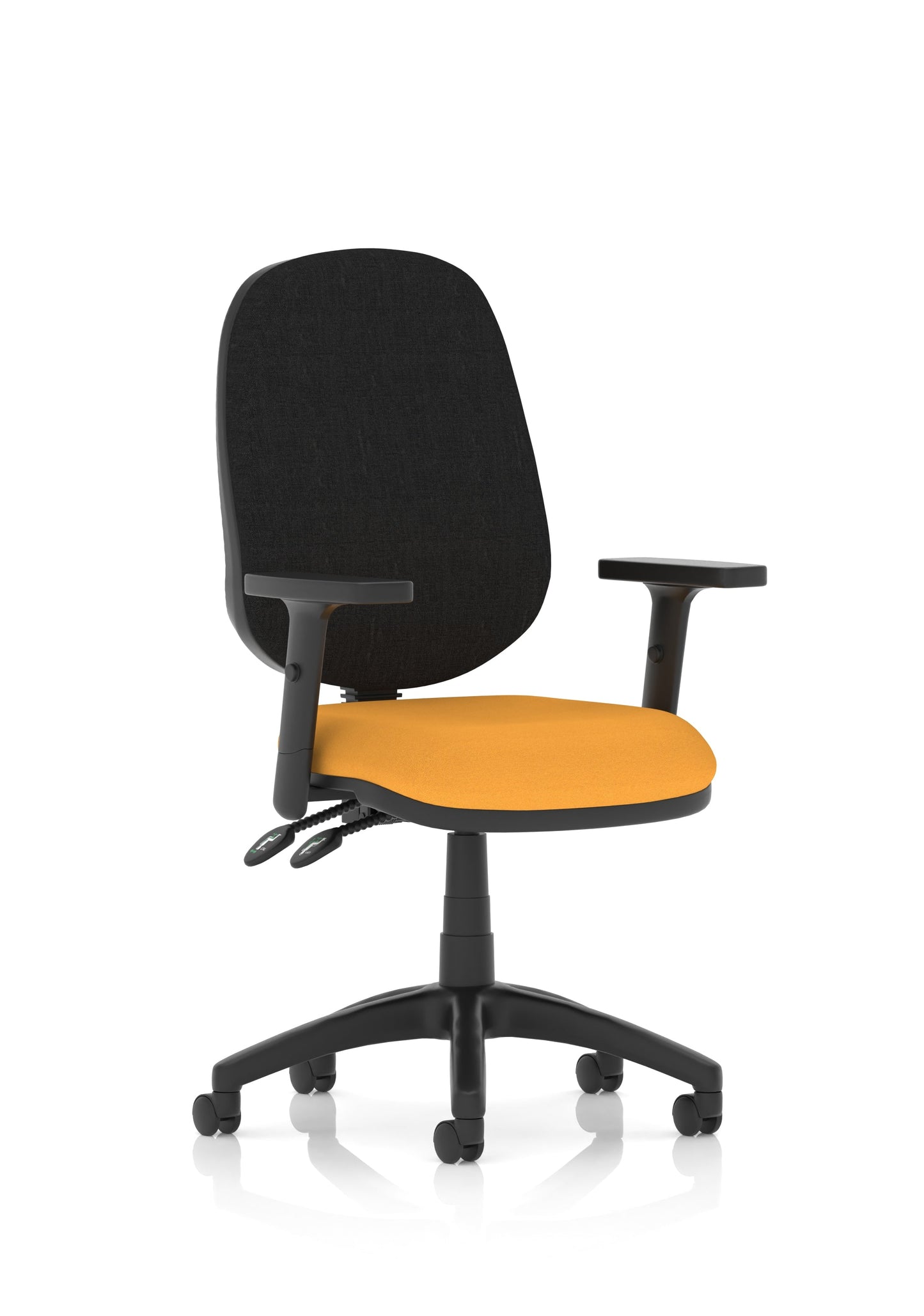 Image ForBrunswick Deluxe Medium Back Stacking Visitor Office Chair with Arms Bespoke