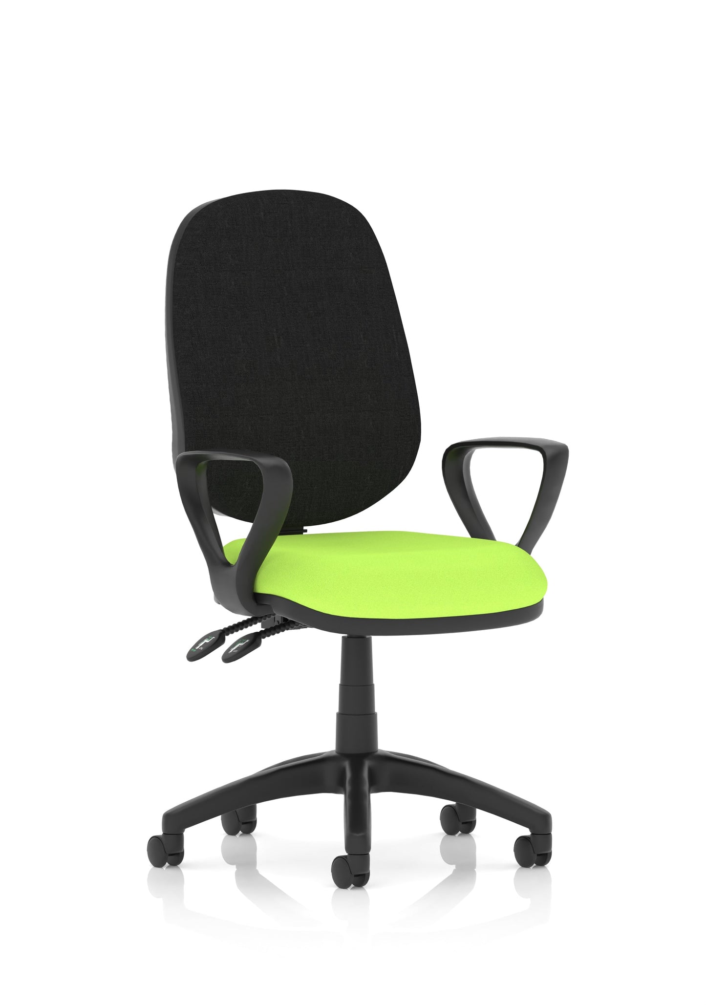 Image ForBrunswick Deluxe Medium Back Stacking Visitor Office Chair with Arms Bespoke