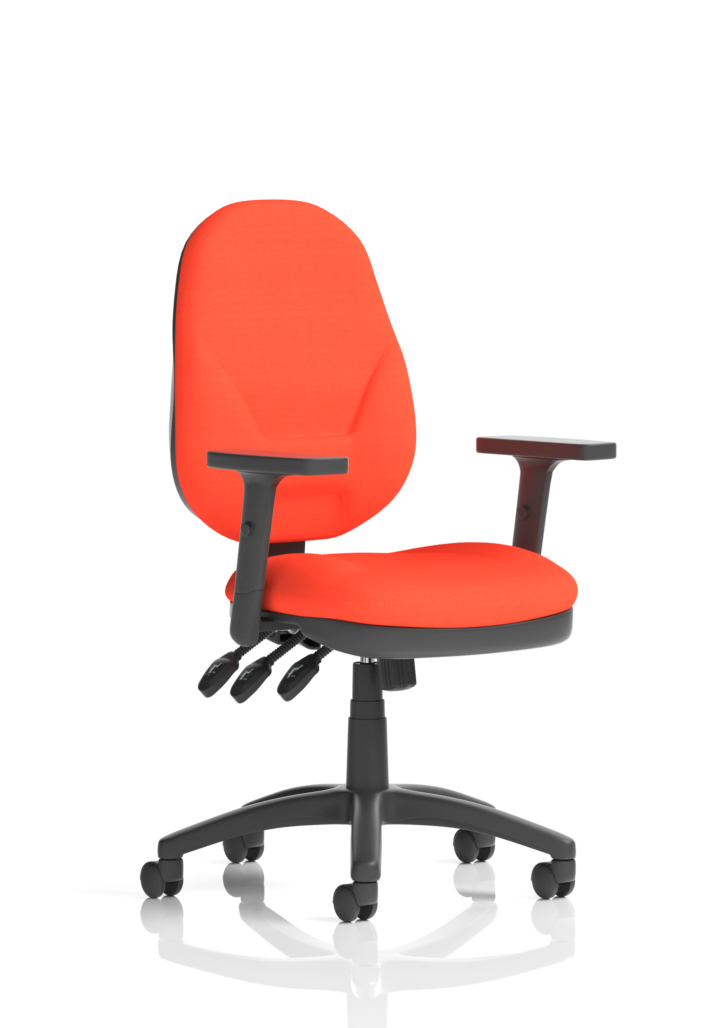 Image For Desire High Back Leather Executive Office Chair with Arms