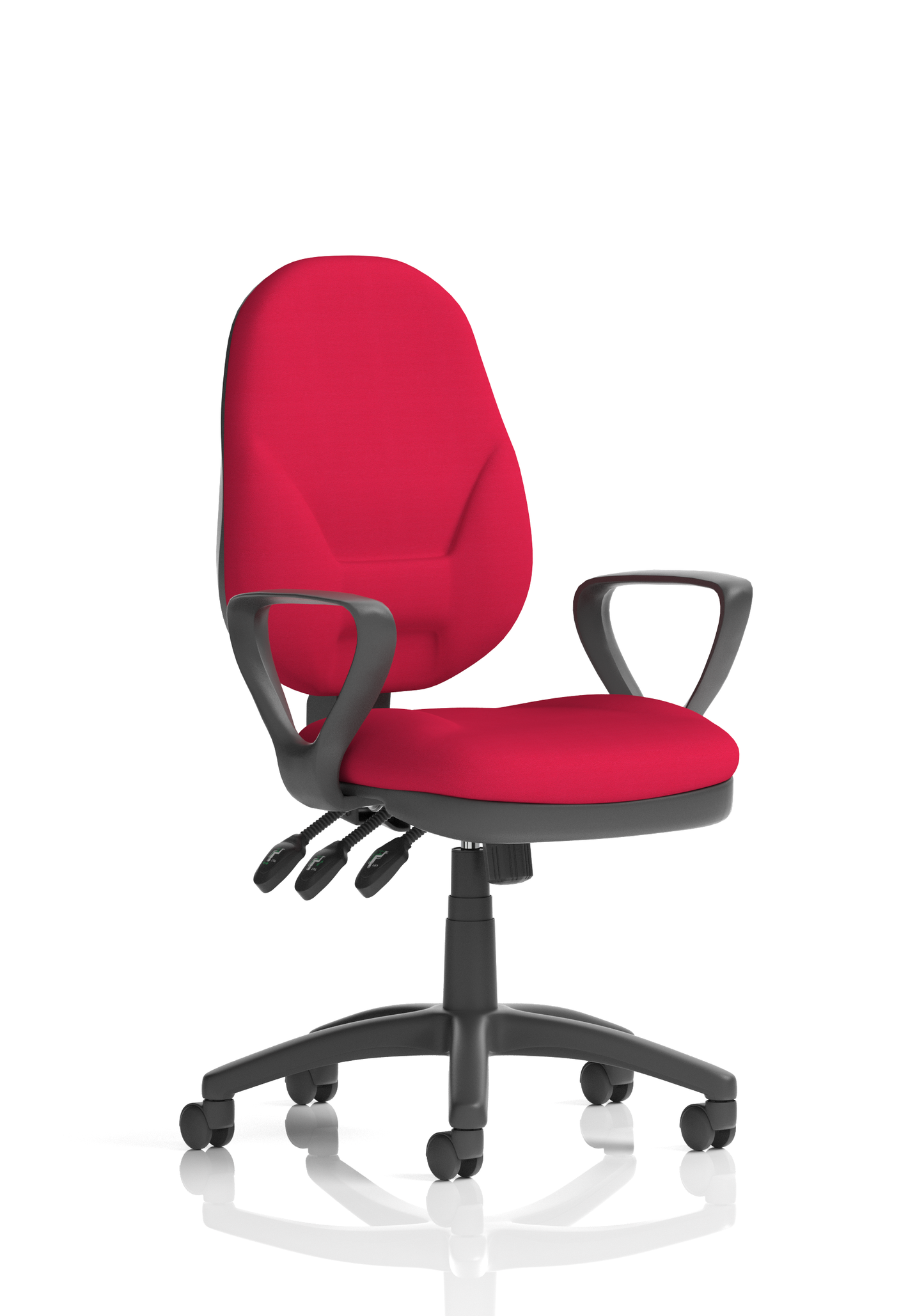 Image For Desire High Back Leather Executive Office Chair with Arms