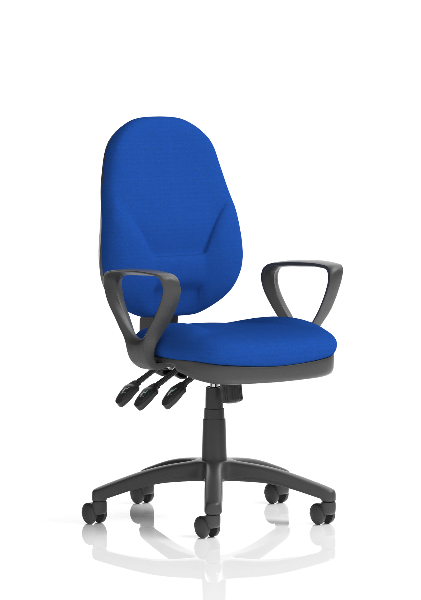Image For Desire High Back Leather Executive Office Chair with Arms