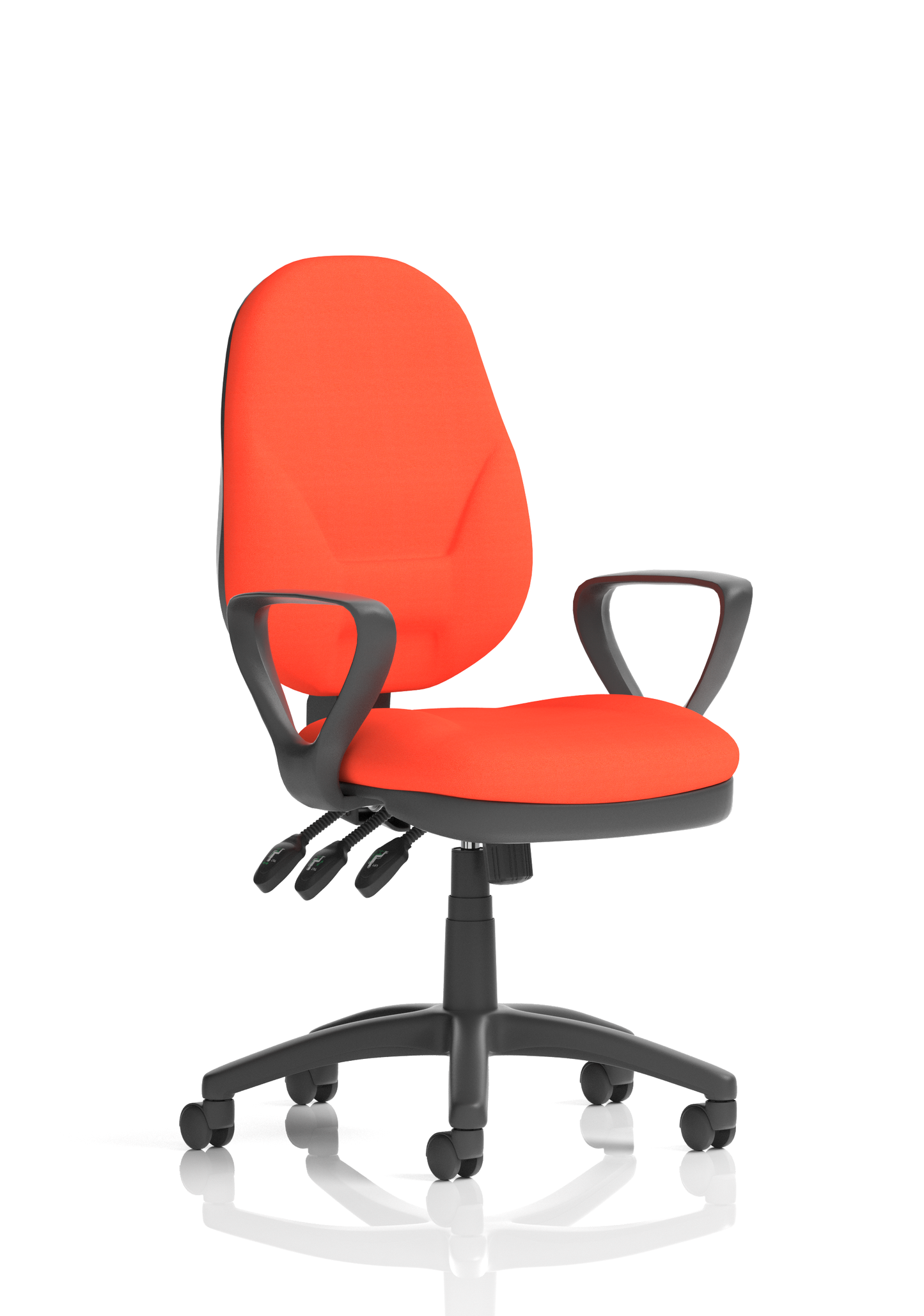 Image For Desire High Back Leather Executive Office Chair with Arms