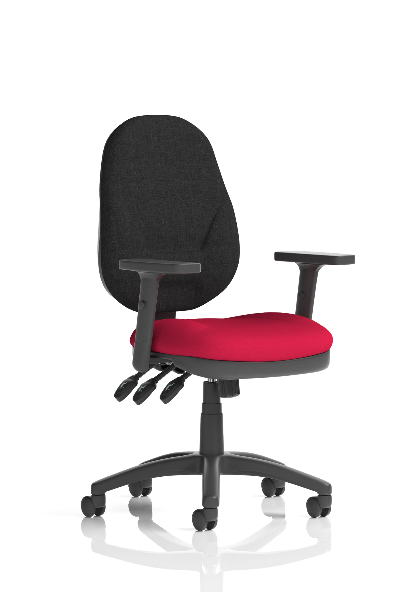 Image For Desire High Back Leather Executive Office Chair with Arms