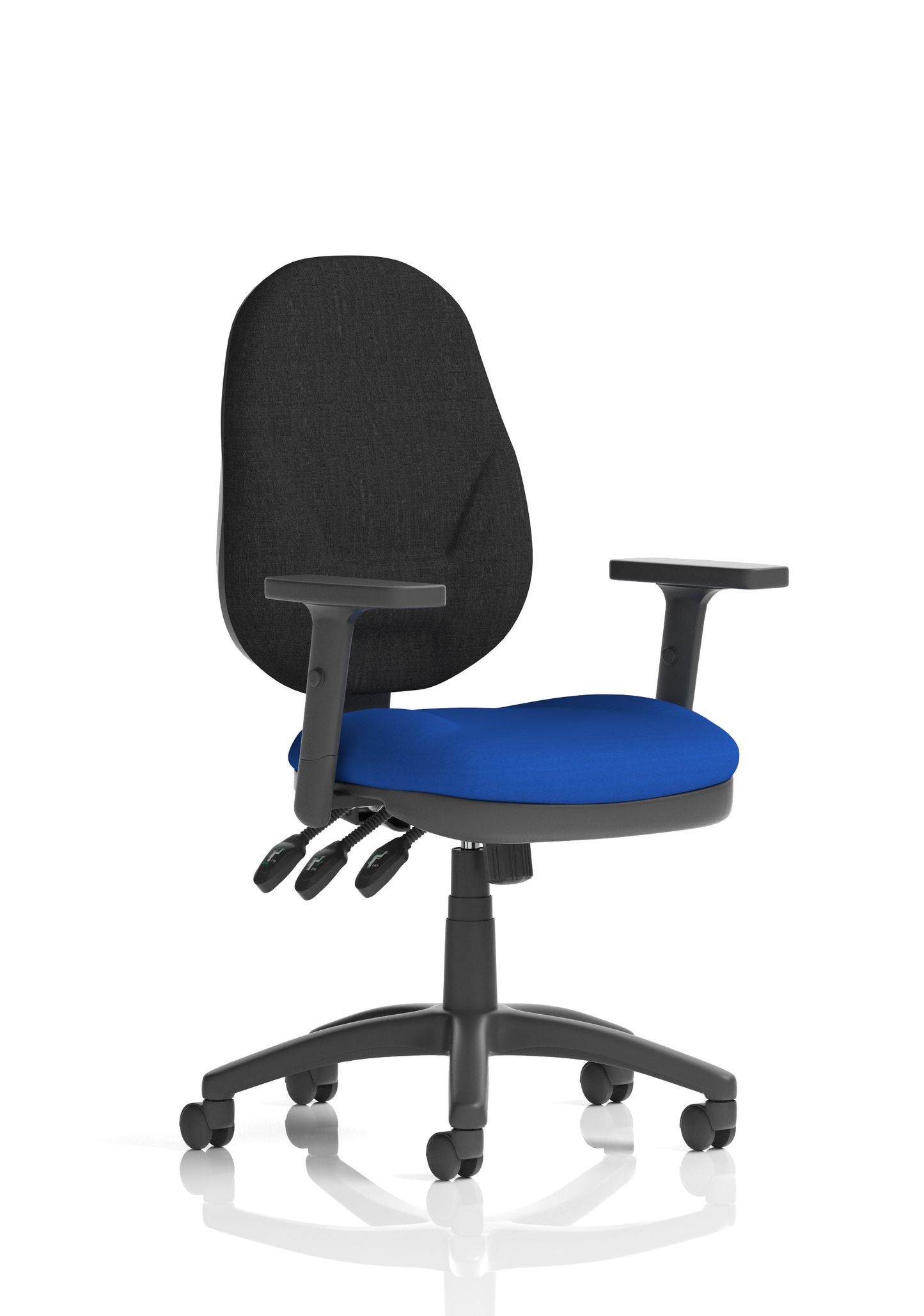 Image For Desire High Back Leather Executive Office Chair with Arms